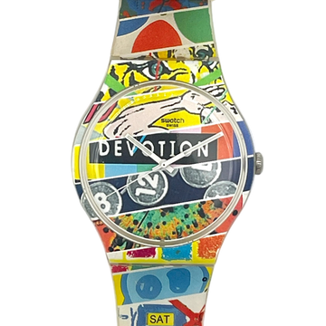 Swatch New Gent Club Special WHITE LOOP SUOZ170 (2014)