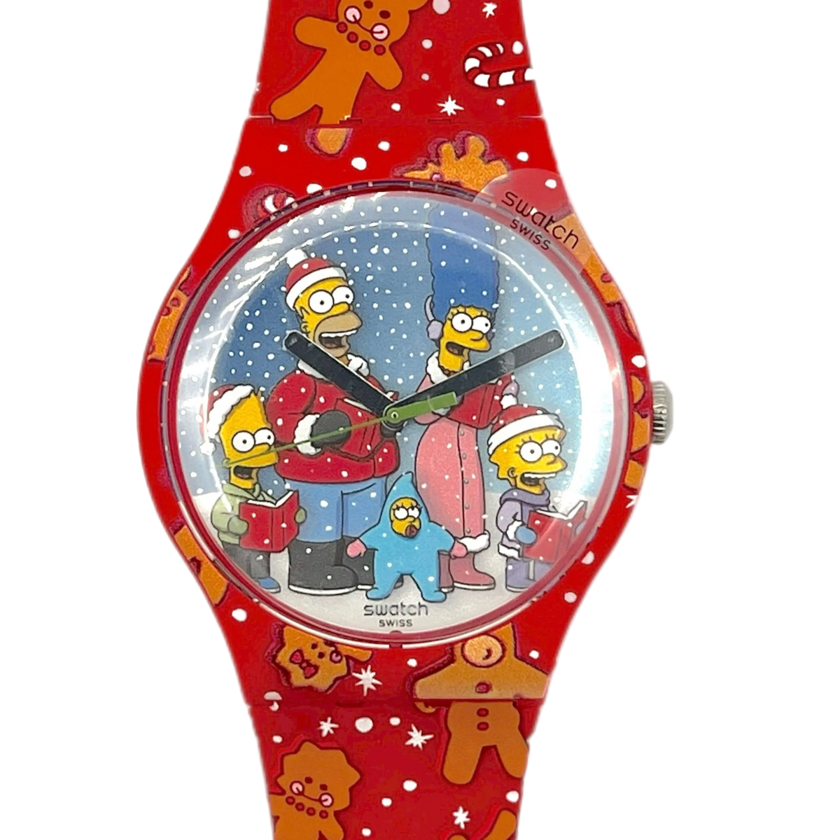 Swatch Simpsons WONDROUS WINTER WONDERLAND SUOZ361 (2023)