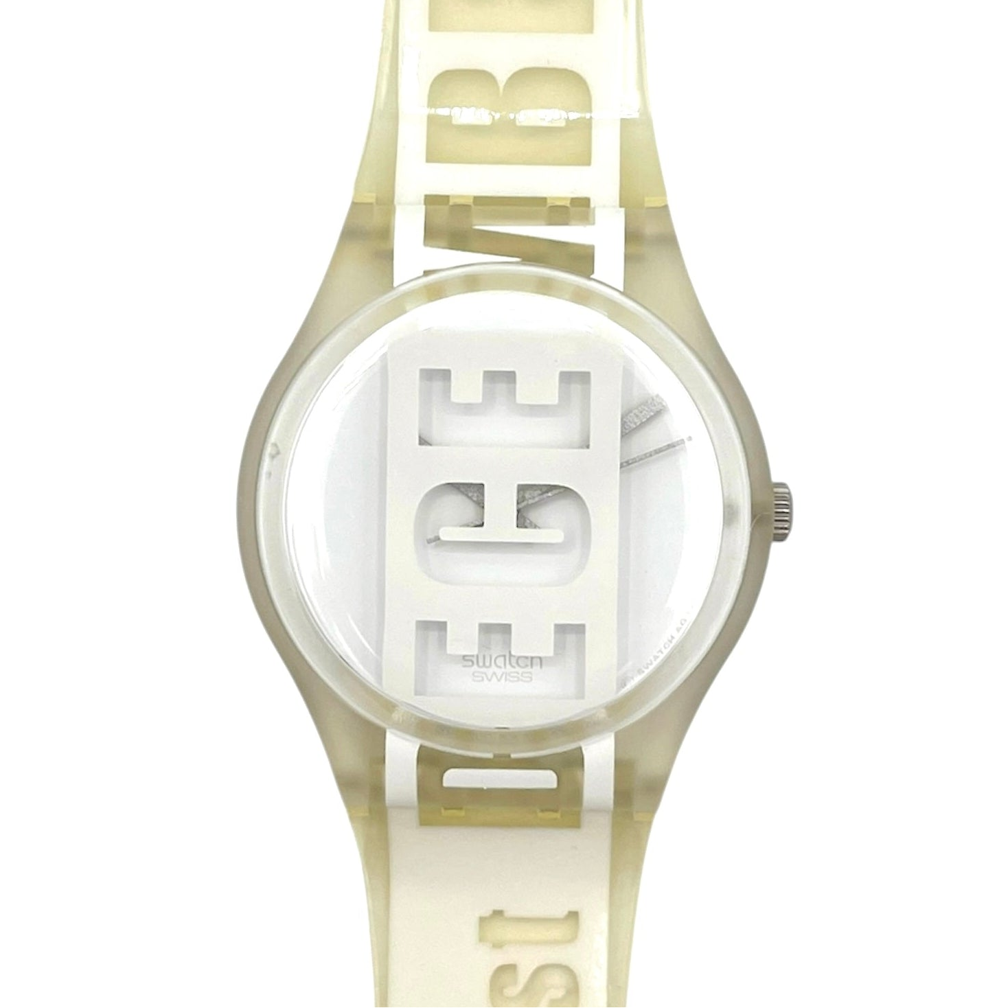Swatch Gent WHITE CARD GK302 (1999)