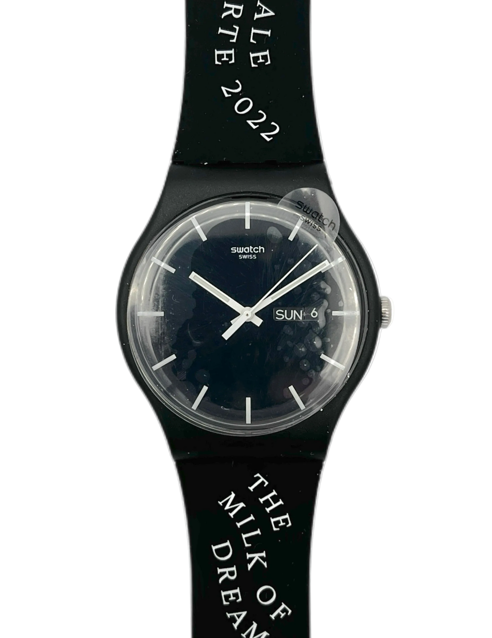 Swatch New Gent Special BLACK MILK By Swatch SUOB720R (2022)