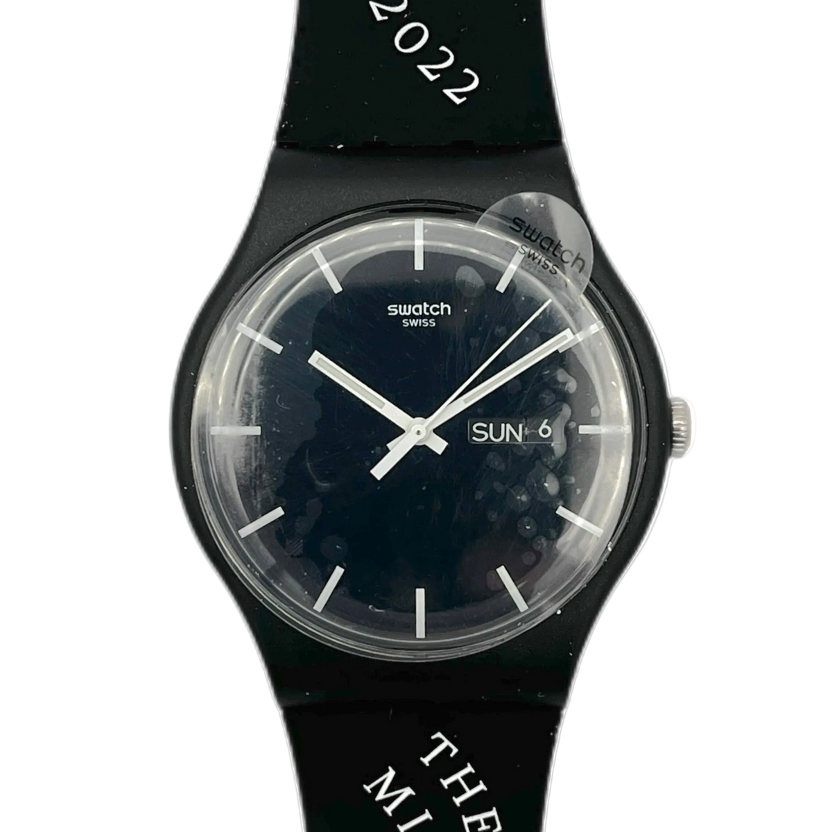 Swatch New Gent Special BLACK MILK By Swatch SUOB720R (2022)