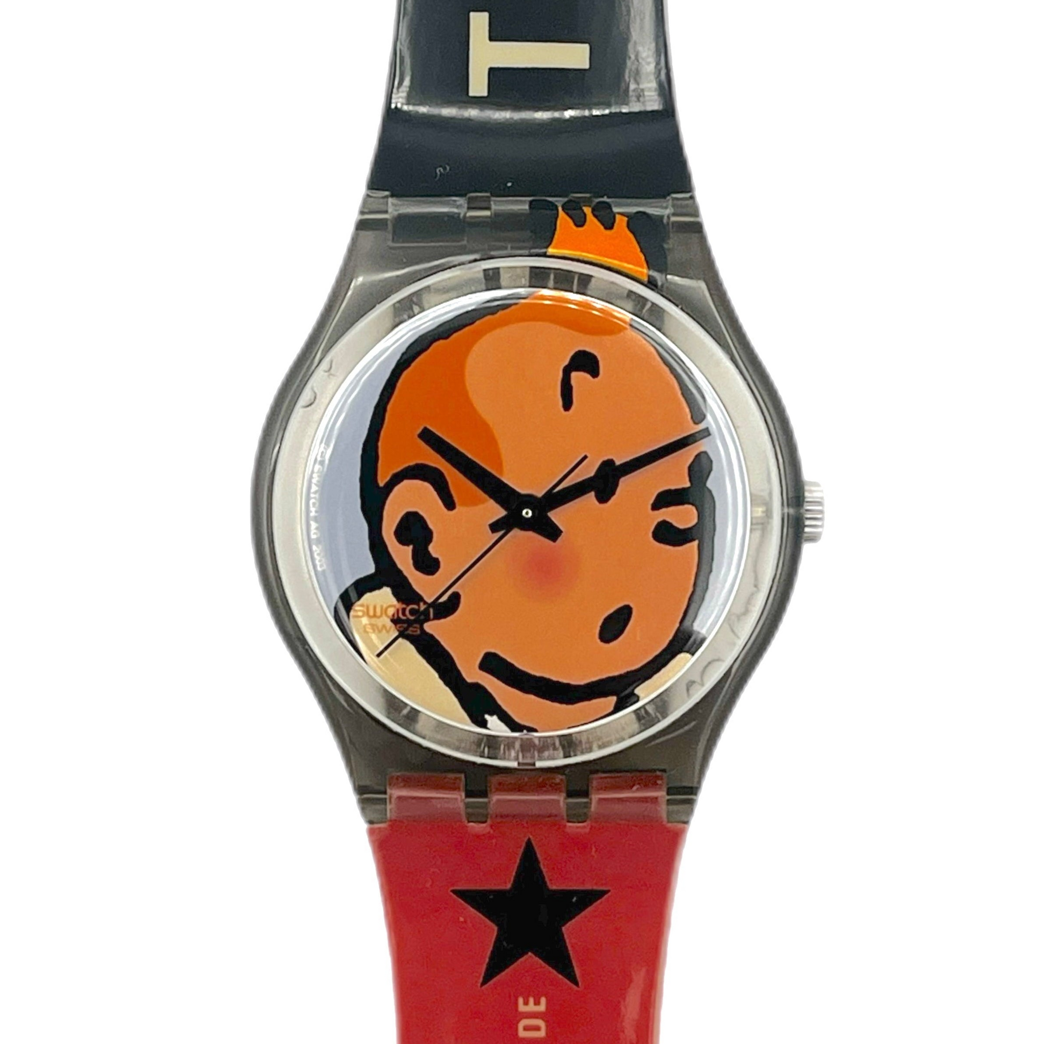 Swatch Gent Les Aventures de TINTIN GM165 (2004) - new in box