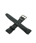Swatch 17mm Grey Leather Replacement Band