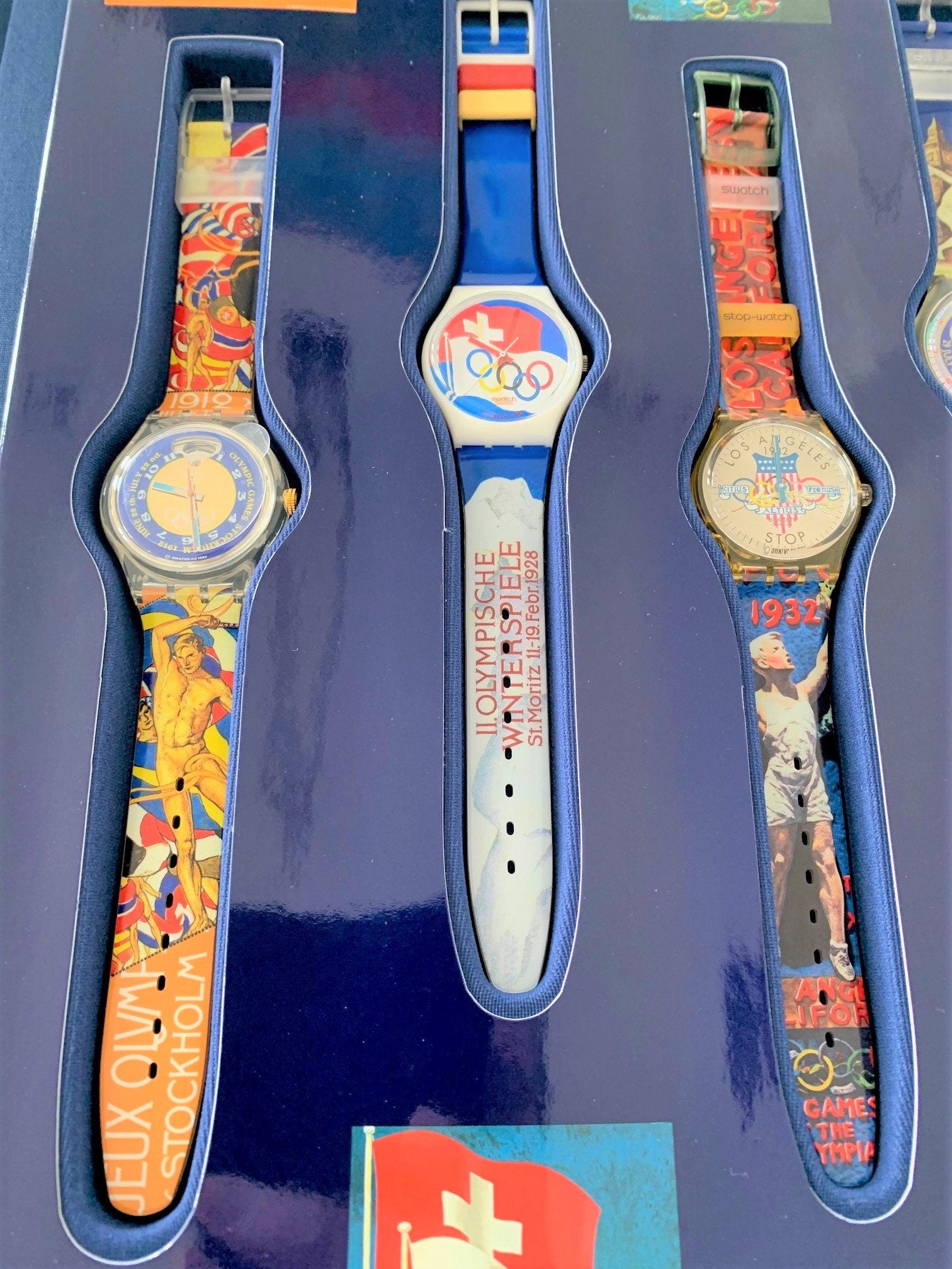 Swatch Olympic Special HISTORIC OLYMPIC GAMES Box I SZS01 (1996)