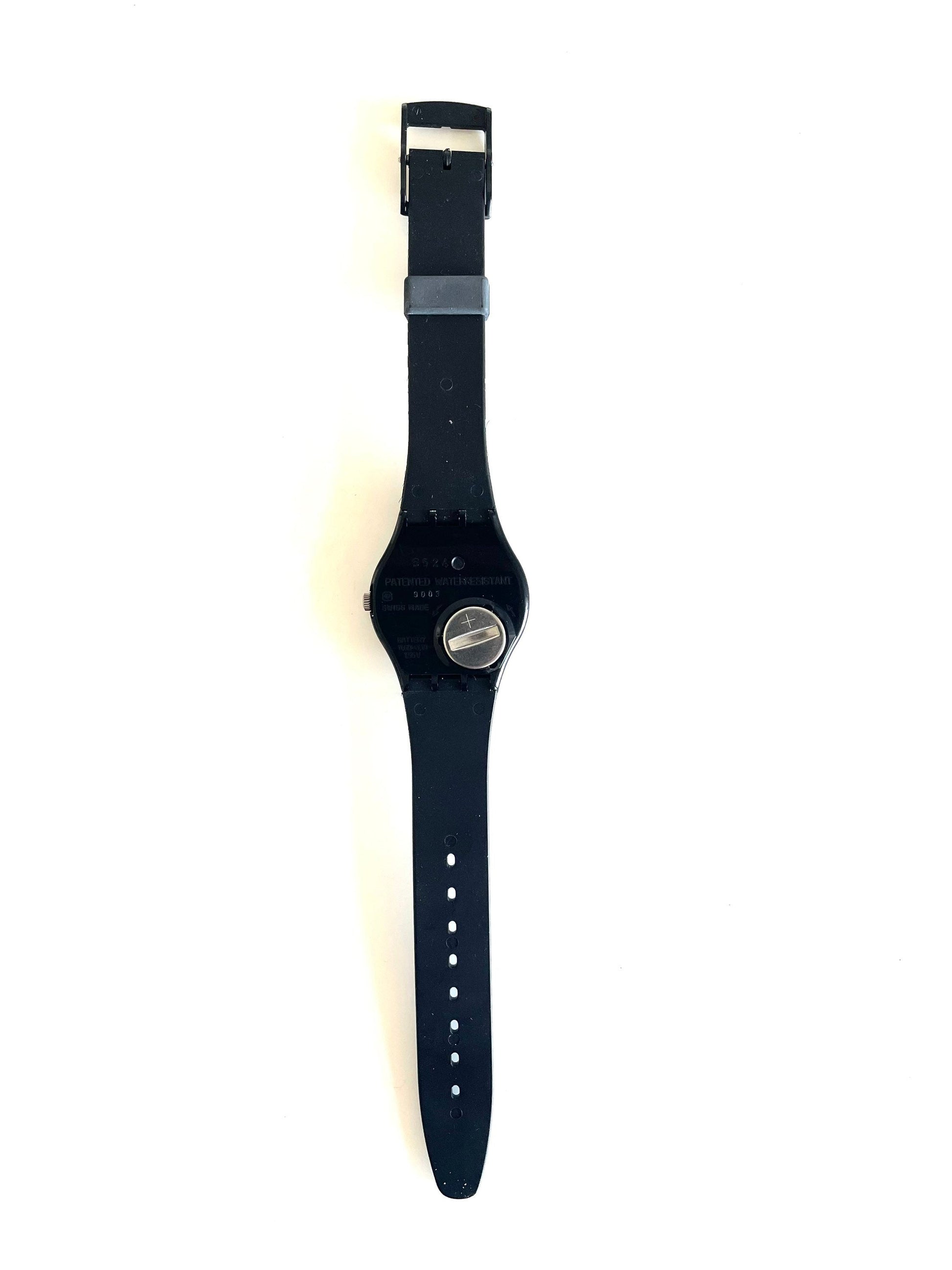 Swatch Gent WHITE WRITING GB165 (1995)