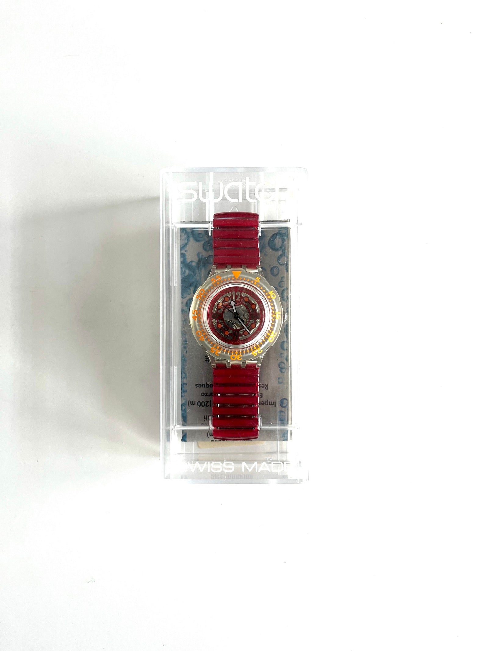 Swatch Scuba 200 RED MARINE SDK115 (1994)