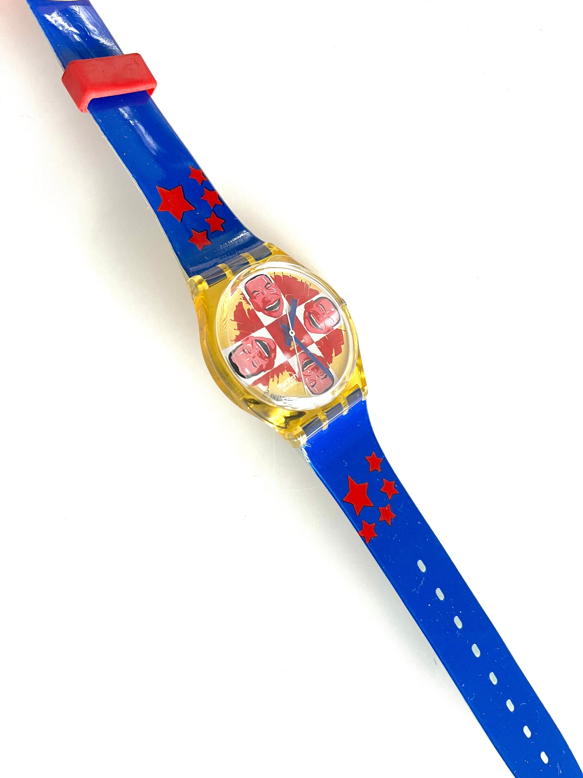 Swatch Gent Artist Special WILD LAUGH GJ117 (1996)