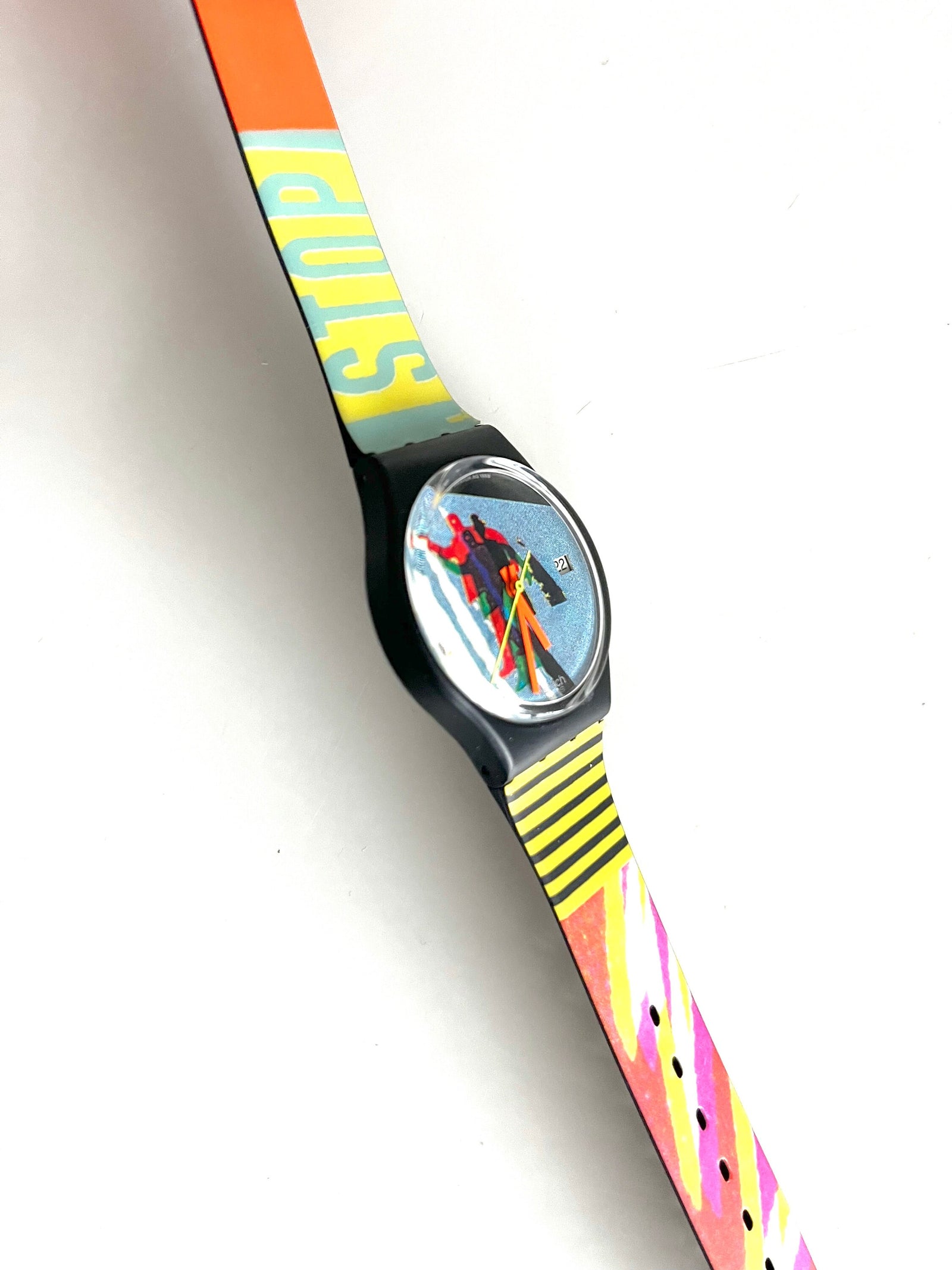 Swatch Gent Taxi Stop GB410 (1989)