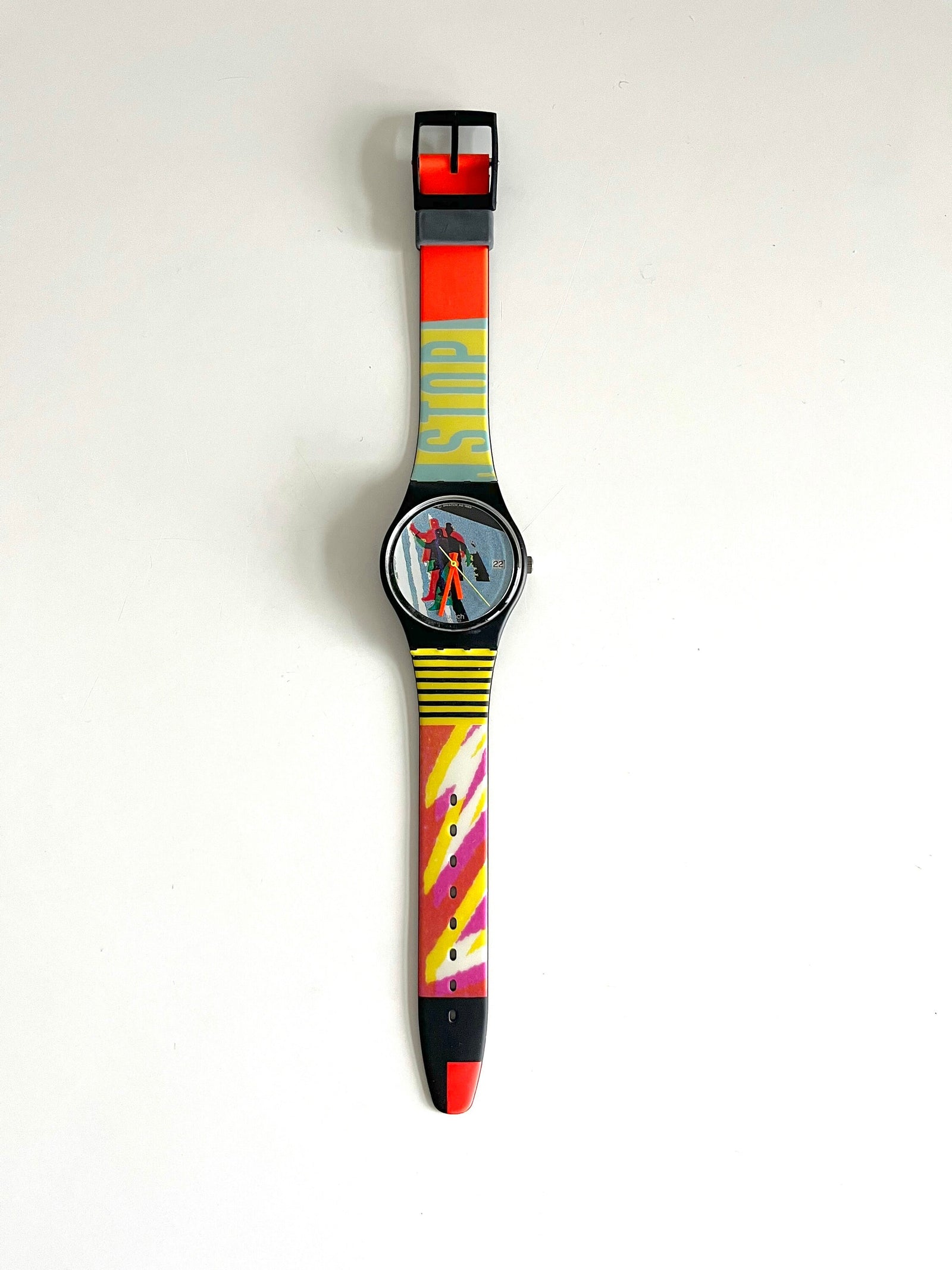 Swatch Gent Taxi Stop GB410 (1989)