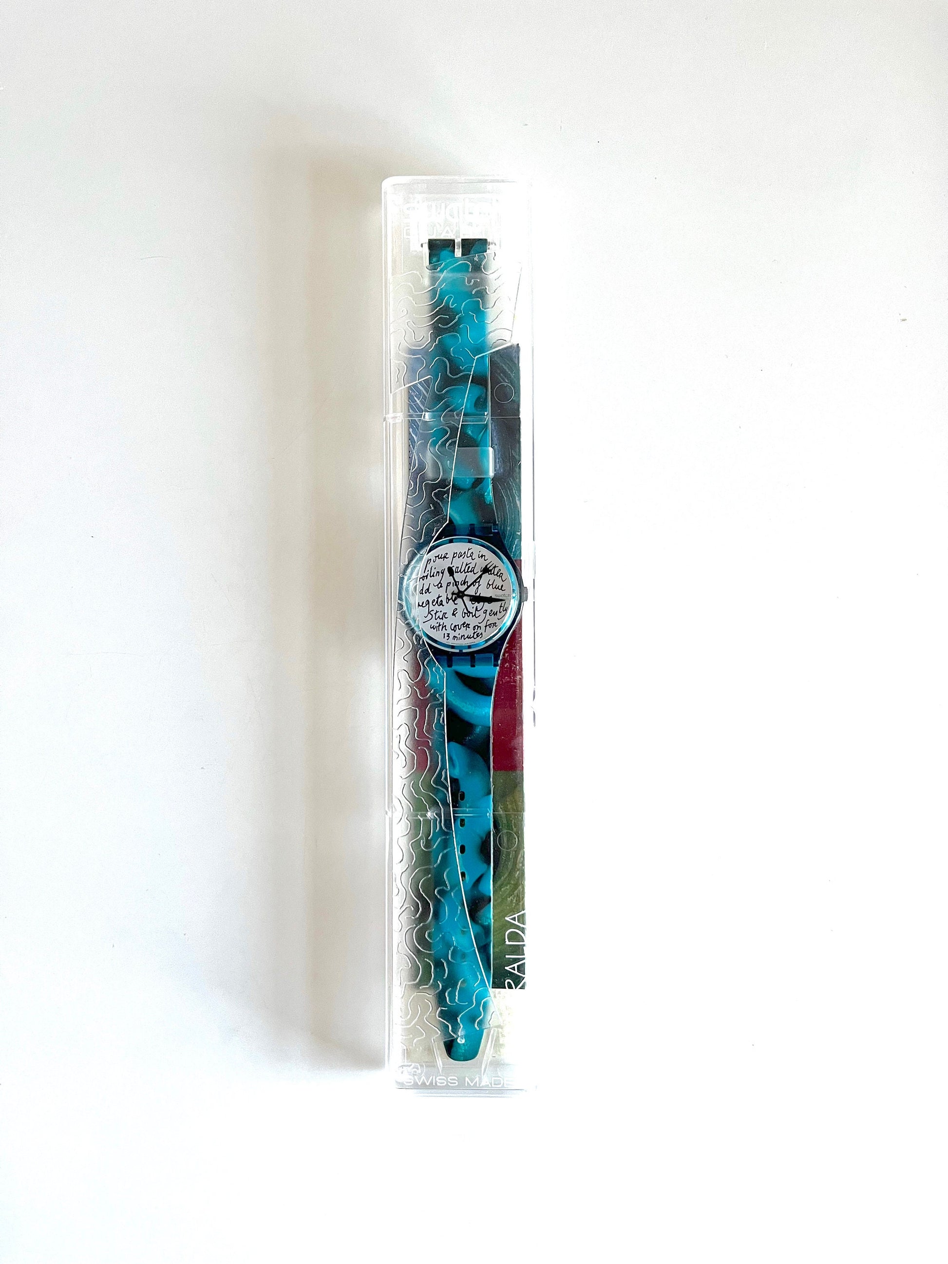 Swatch Gent Artist Special BLUE PASTA GG138 (1995)