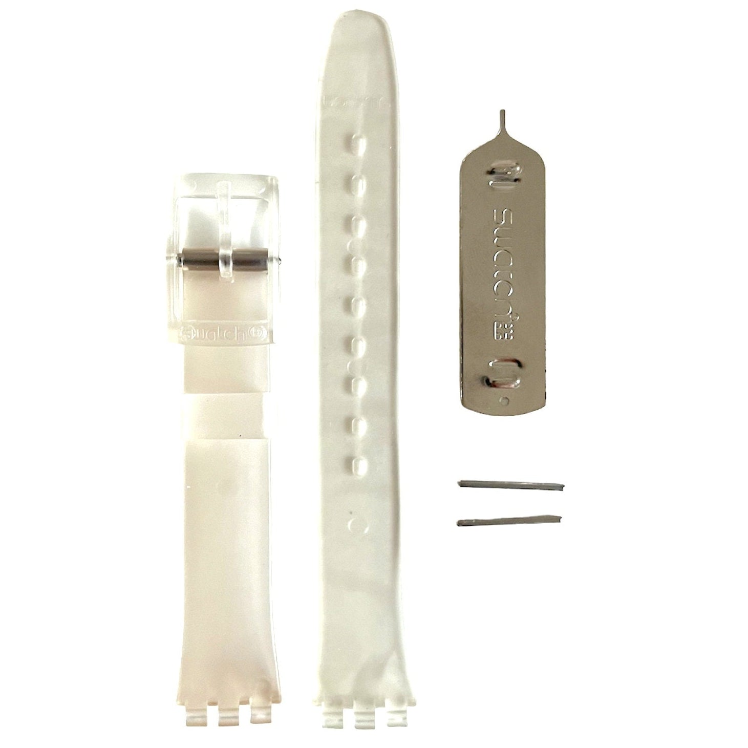 Swatch 12mm Transparent Replacement Band Swatch Lady