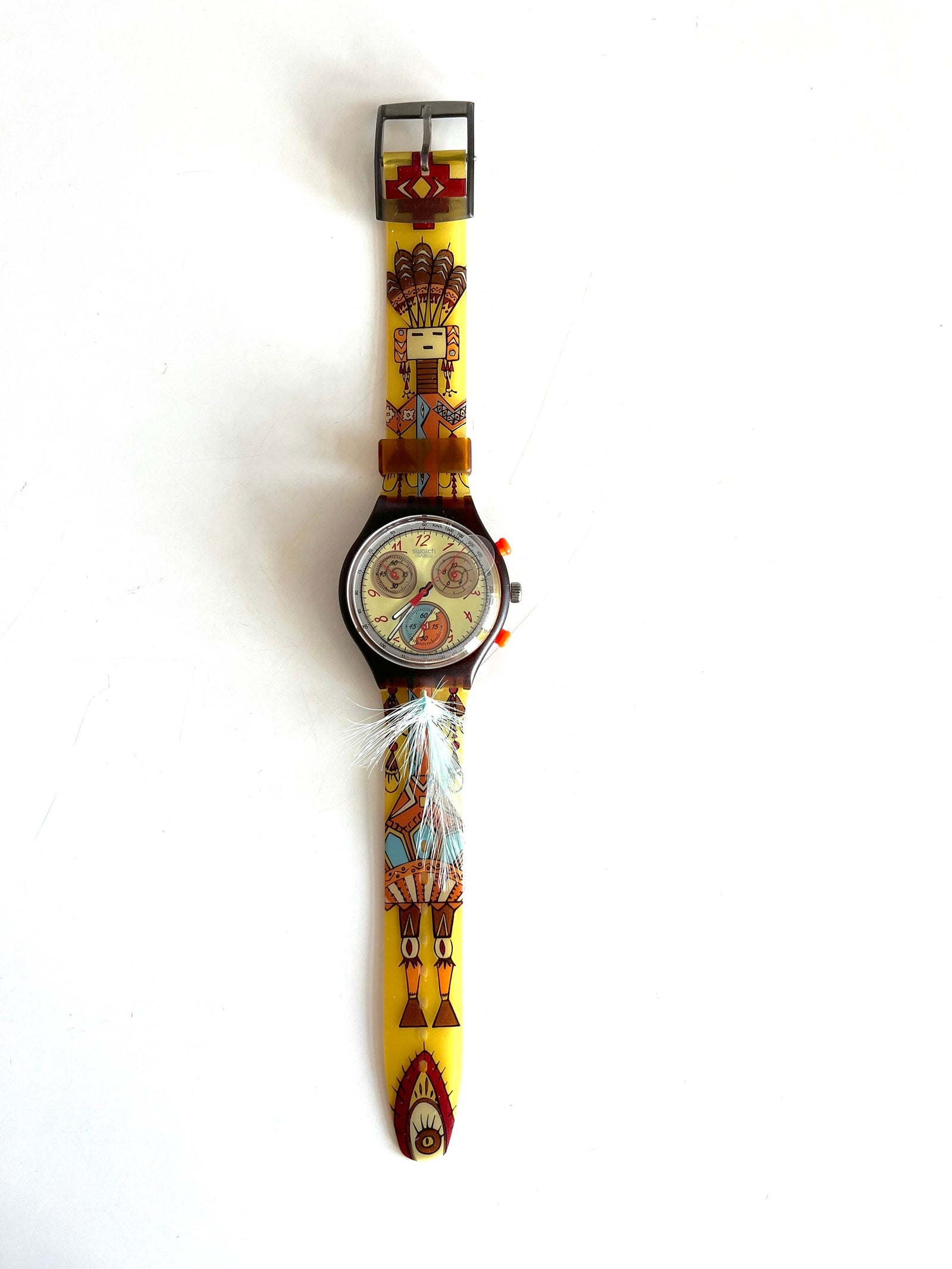 Swatch Chrono DANCING FEATHERS SCO100 (1994)