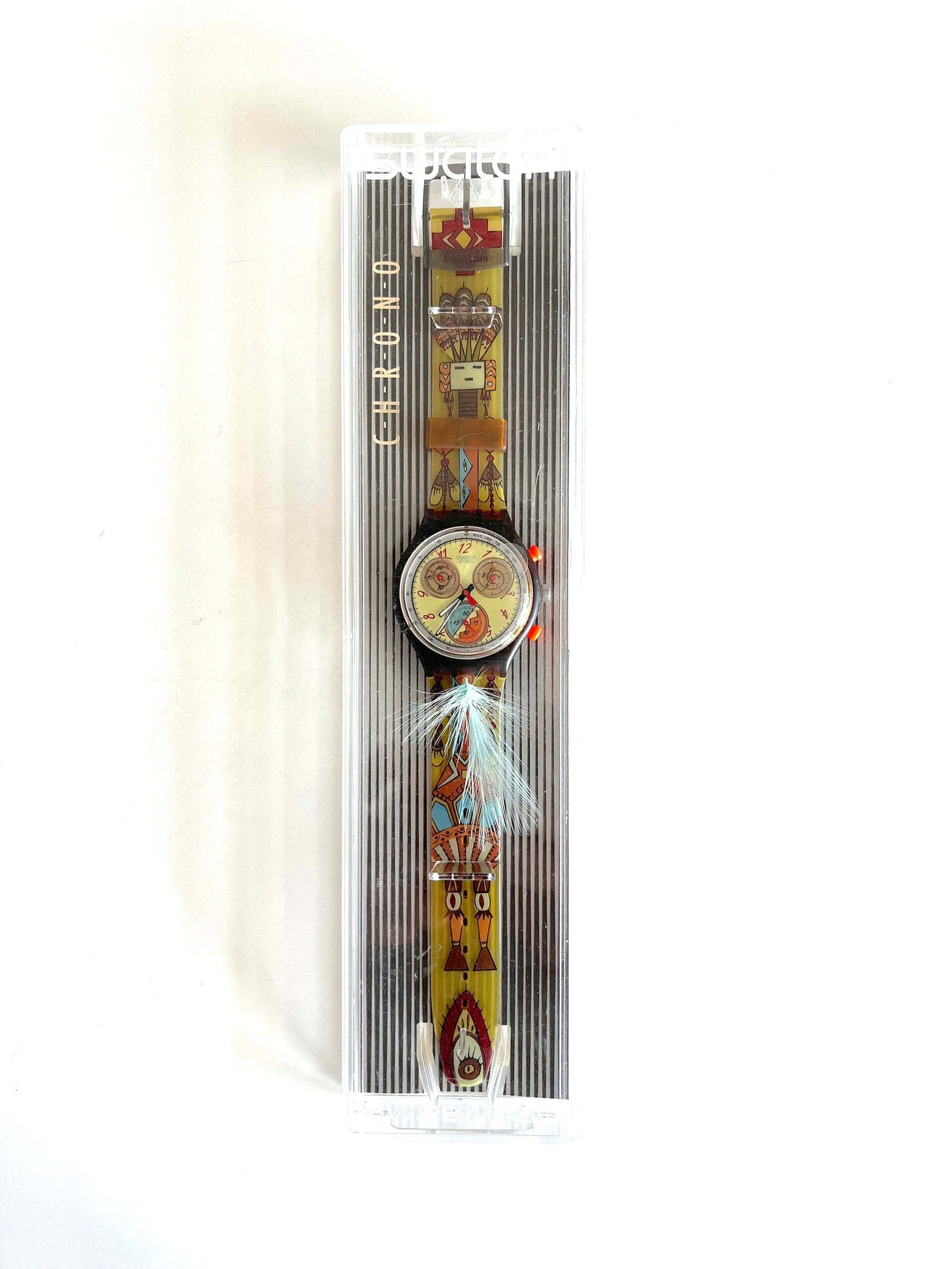 Swatch Chrono DANCING FEATHERS SCO100 (1994)