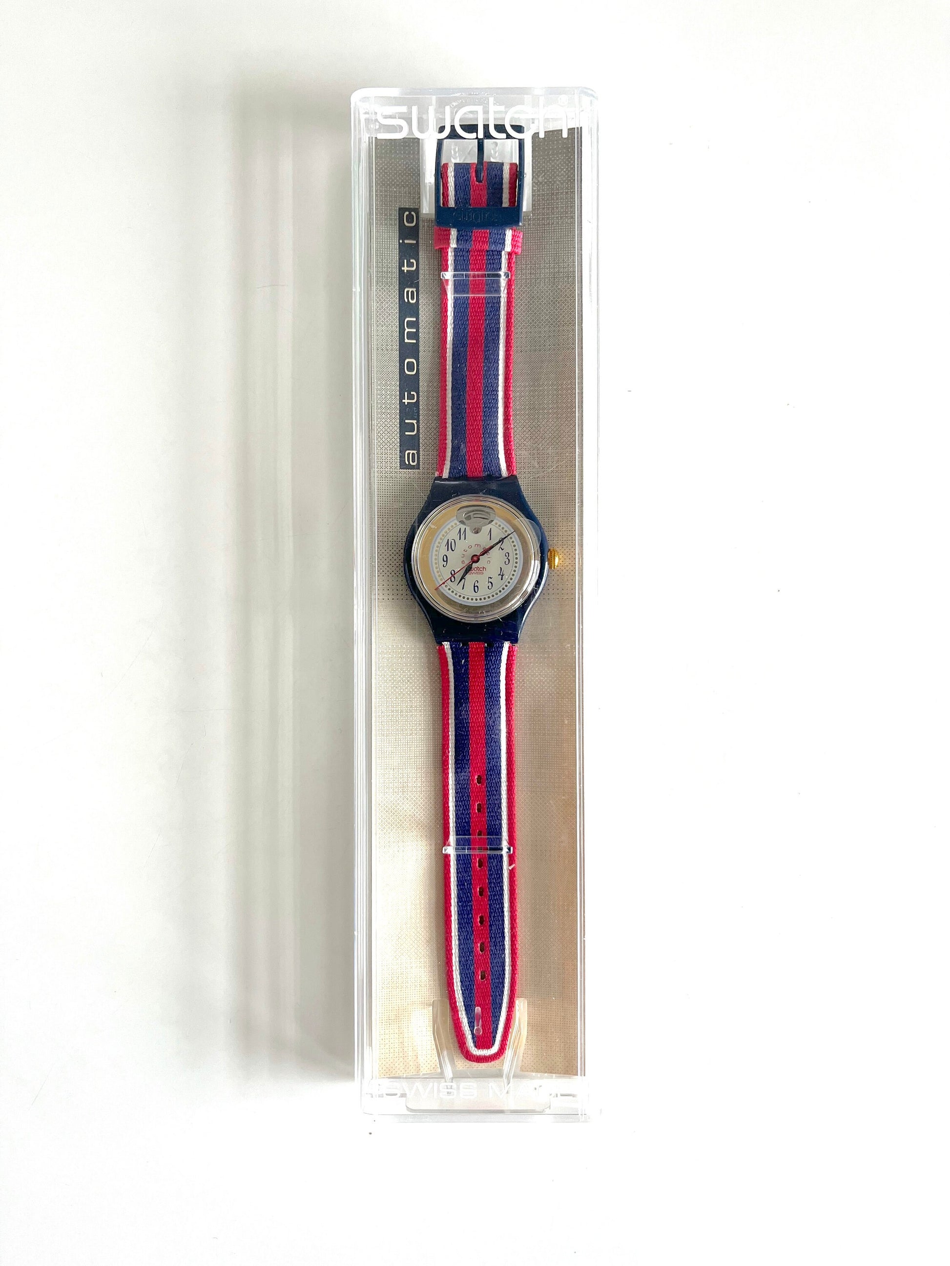 Swatch Automatic TIME & STRIPES SAN105 (1994)