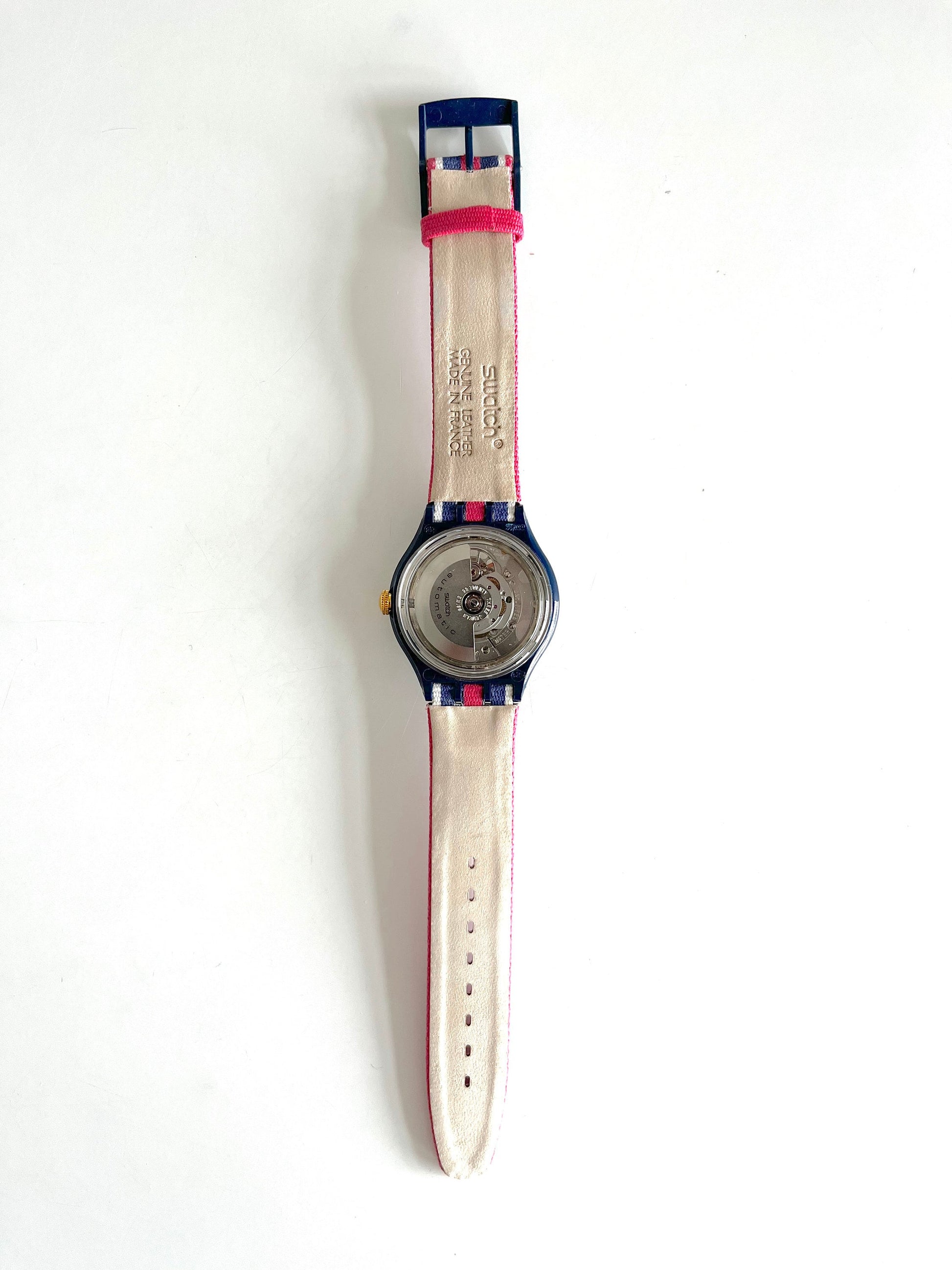 Swatch Automatic TIME & STRIPES SAN105 (1994)