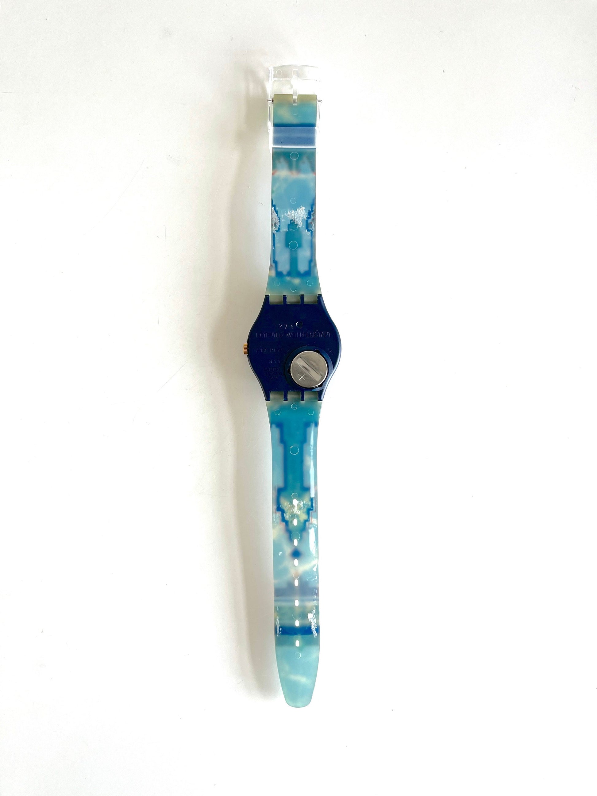 Swatch Gent BLUE FLAMINGO GN114 (1991)