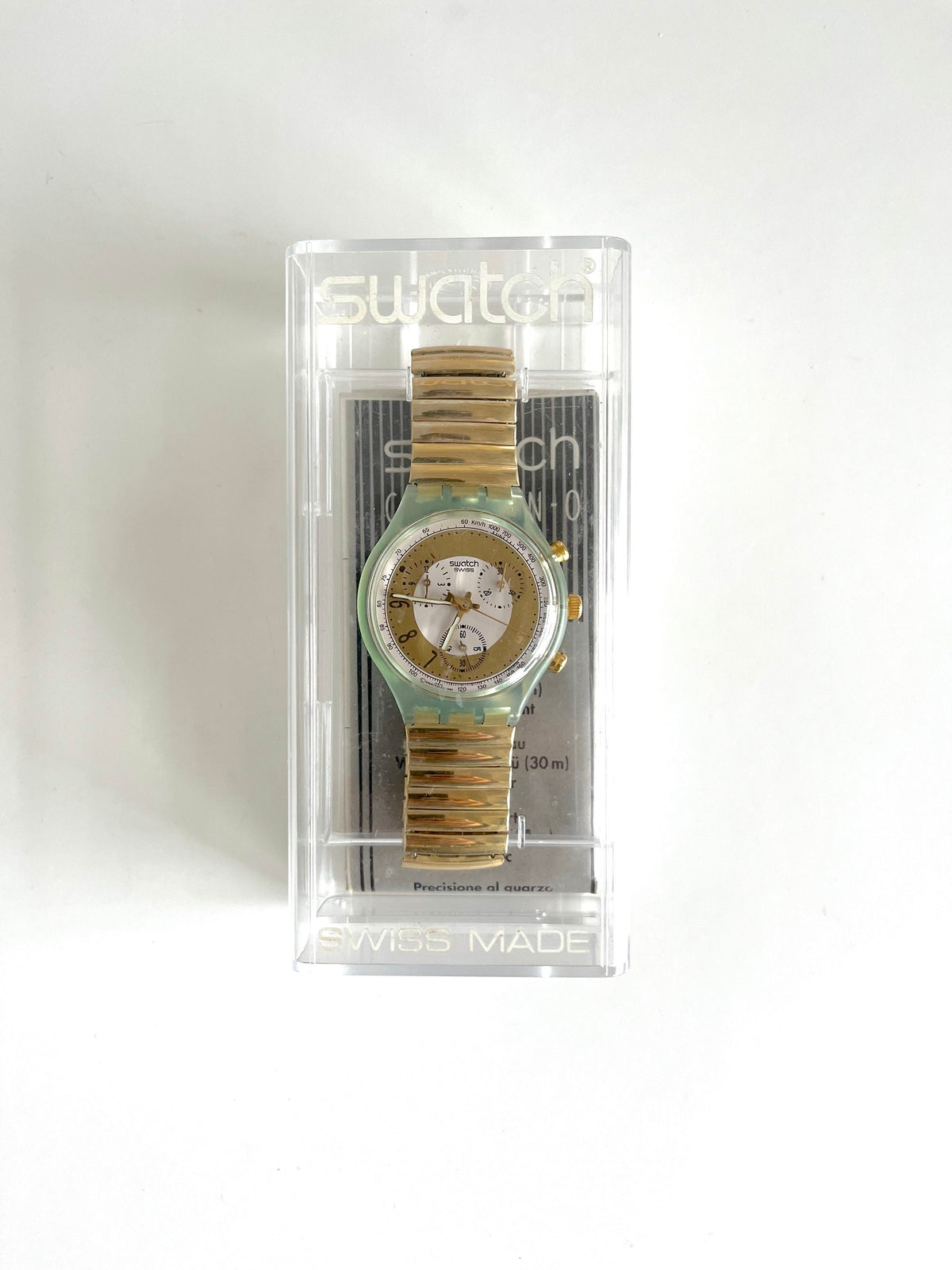 Swatch Chrono GOLDEN GLOBE SCG100 (1993)