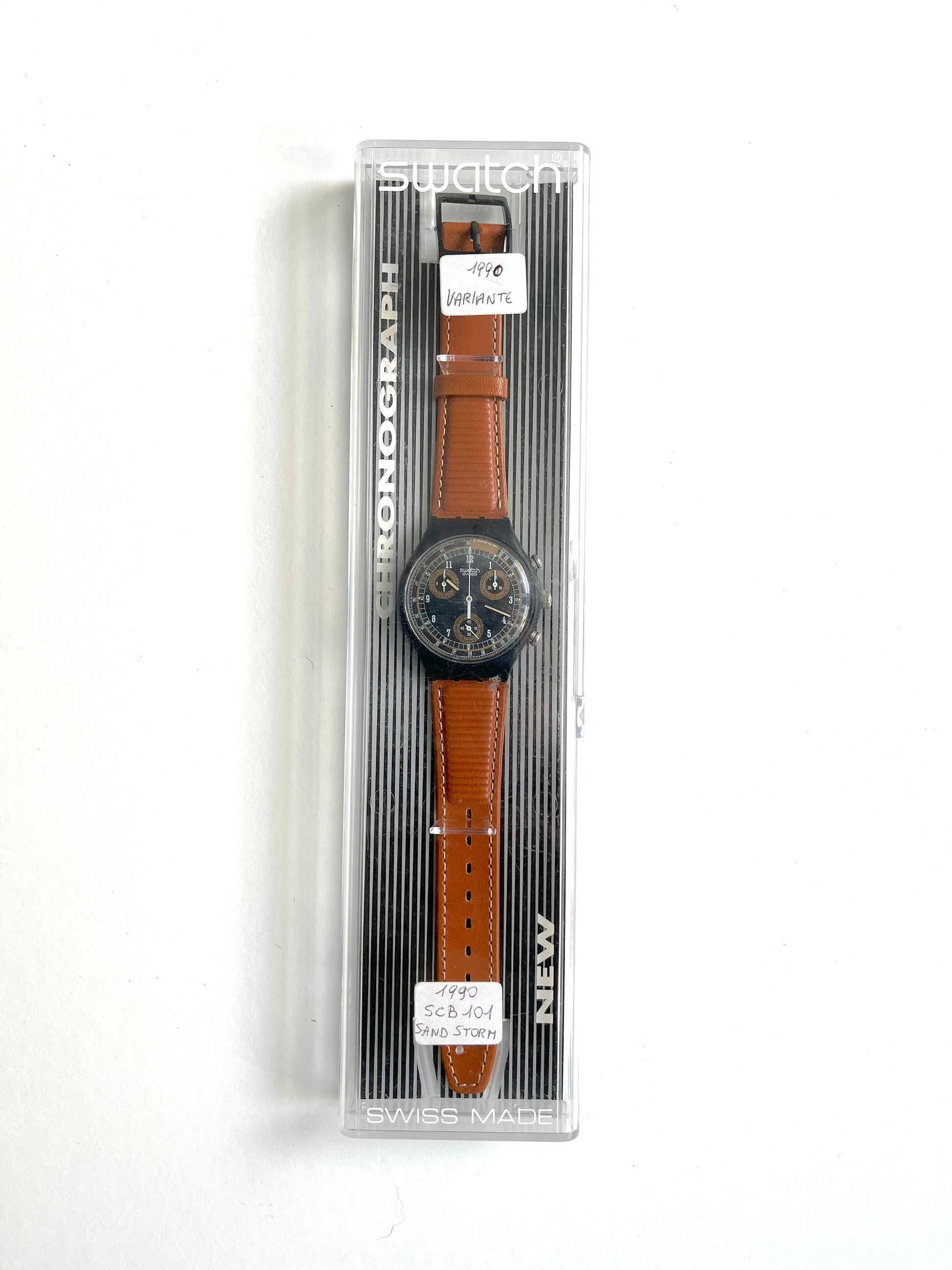 Swatch Chrono CLASSIC BROWN SCB101 (1990)