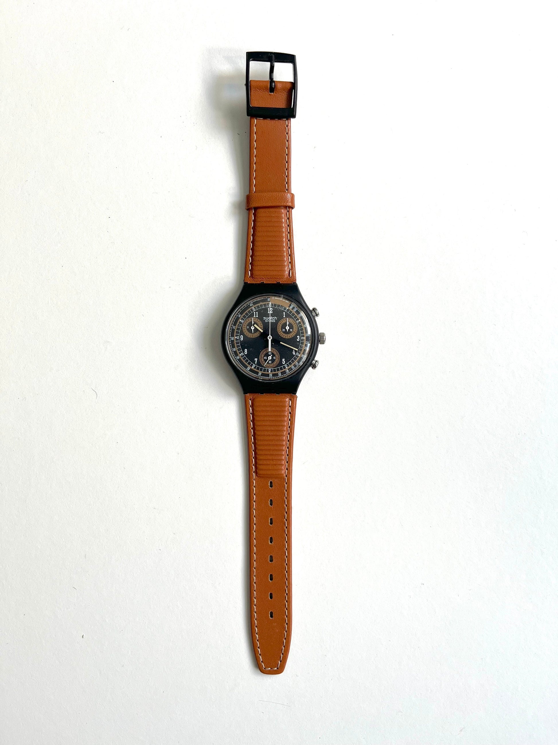 Swatch Chrono CLASSIC BROWN SCB101 (1990)