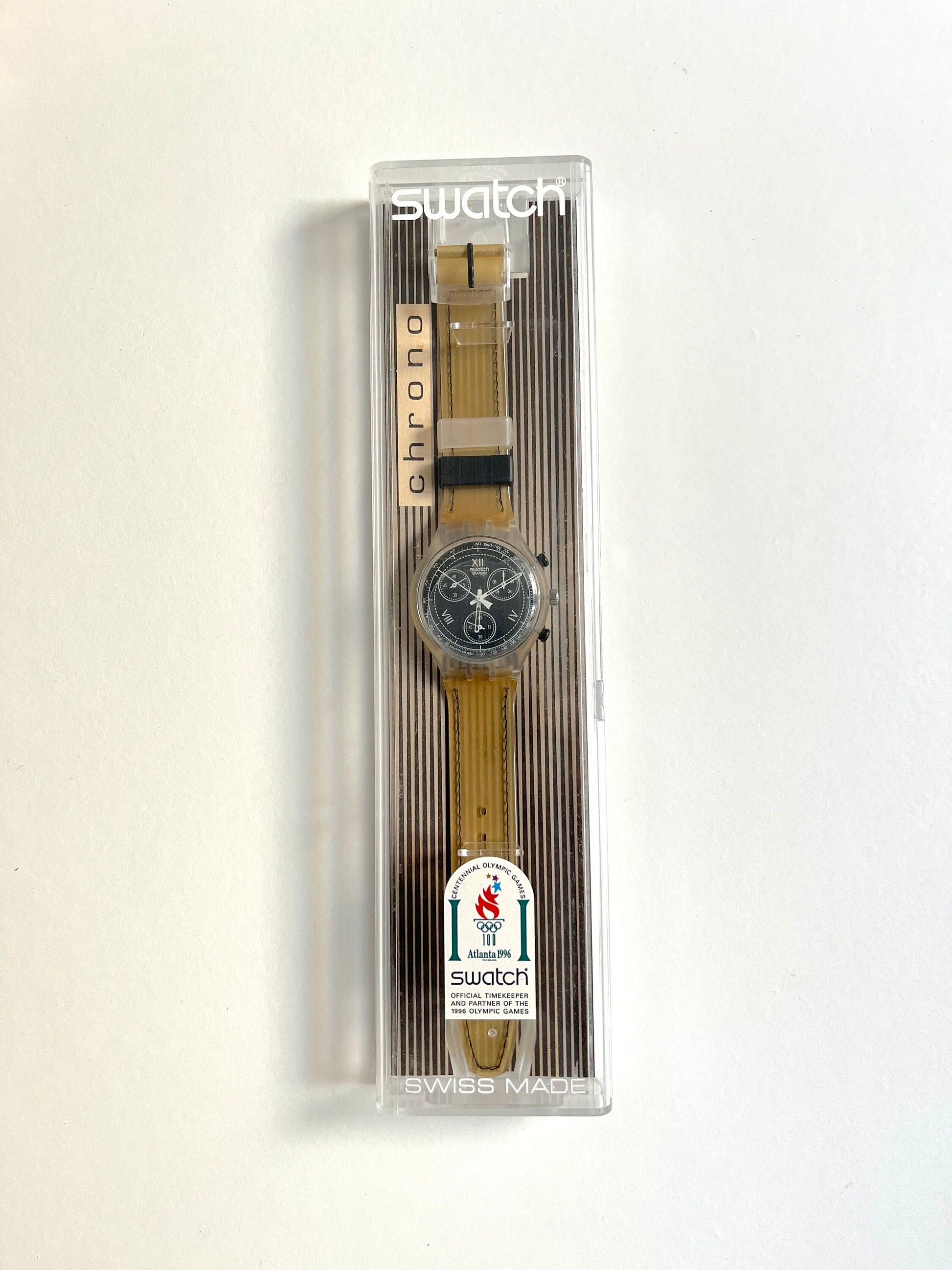 Swatch Chrono SEE THROUGH SCK110 (1996)