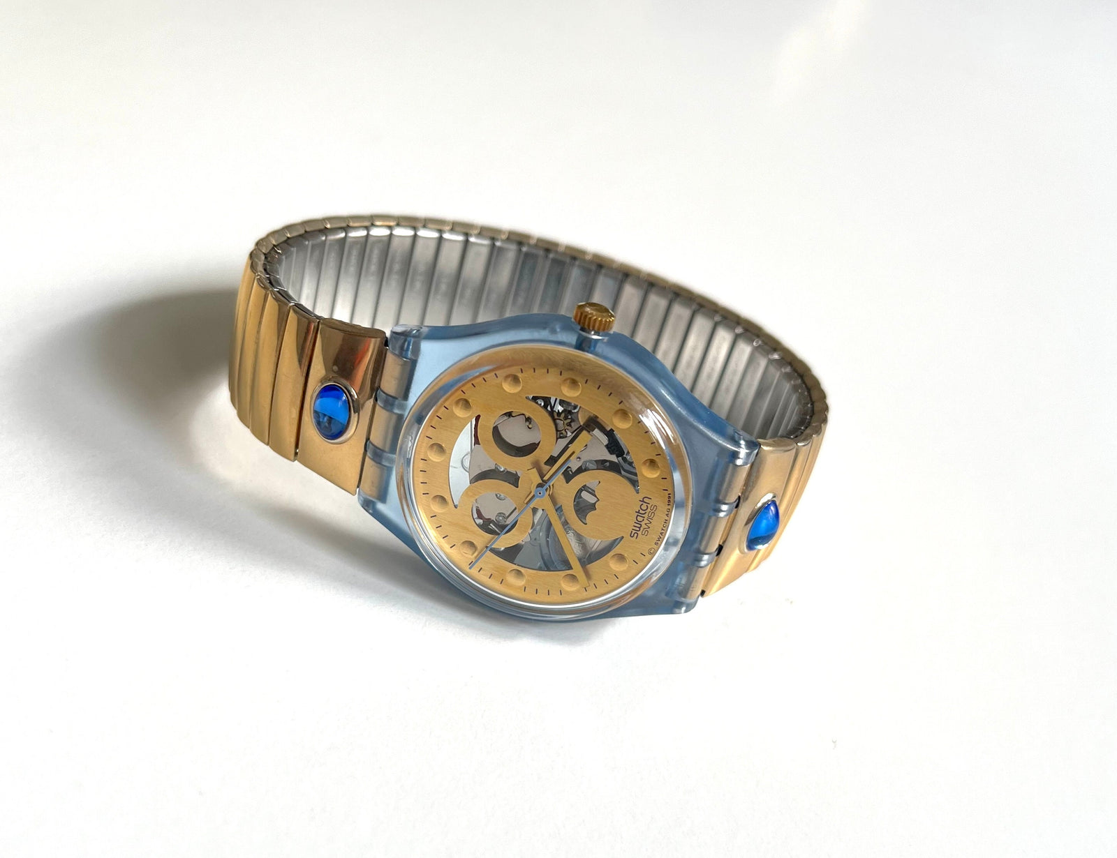 Swatch Gent Flex GOLDSMILE GN123 (1992)