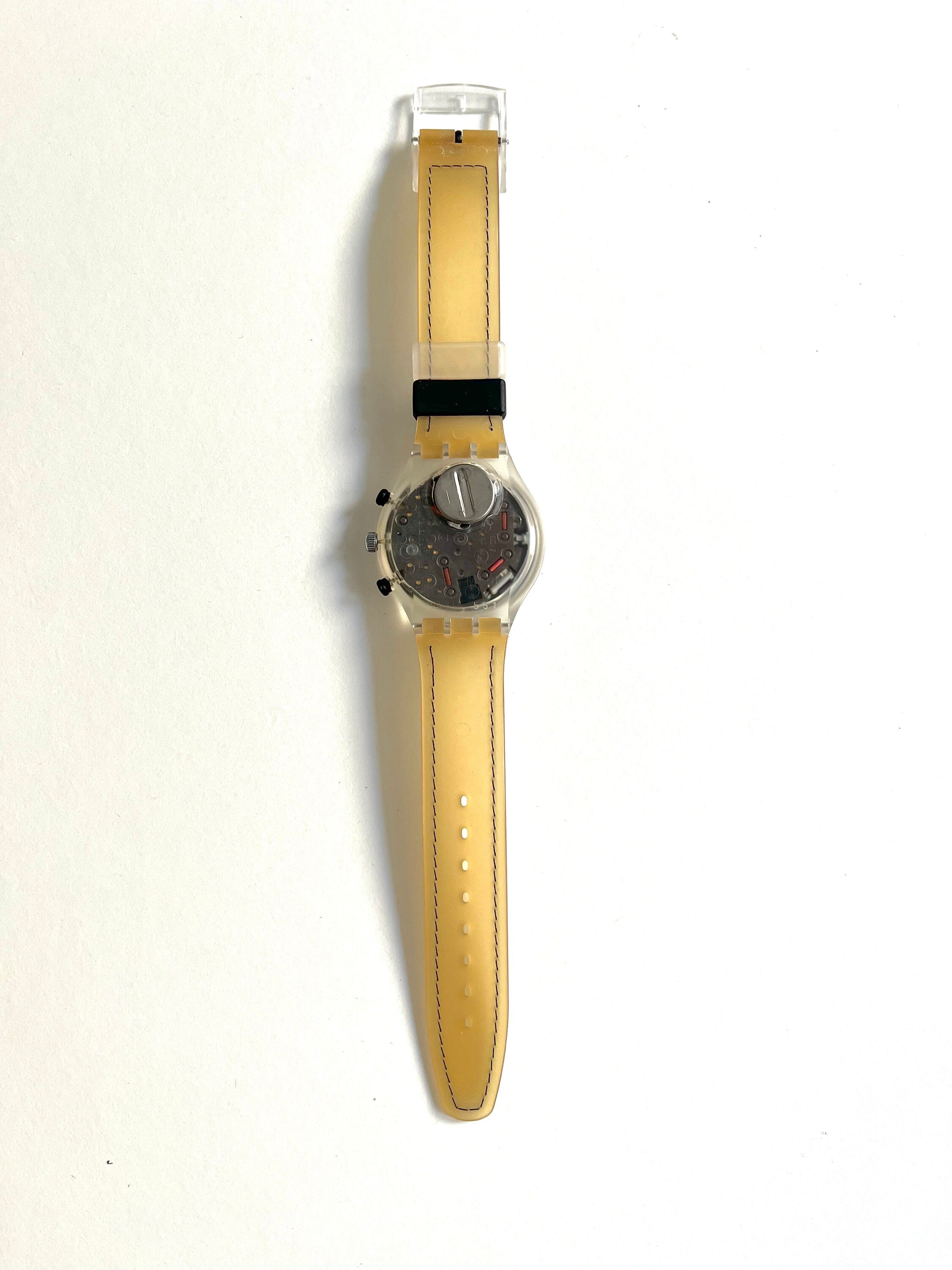 Swatch Chrono SEE THROUGH SCK110 (1996)