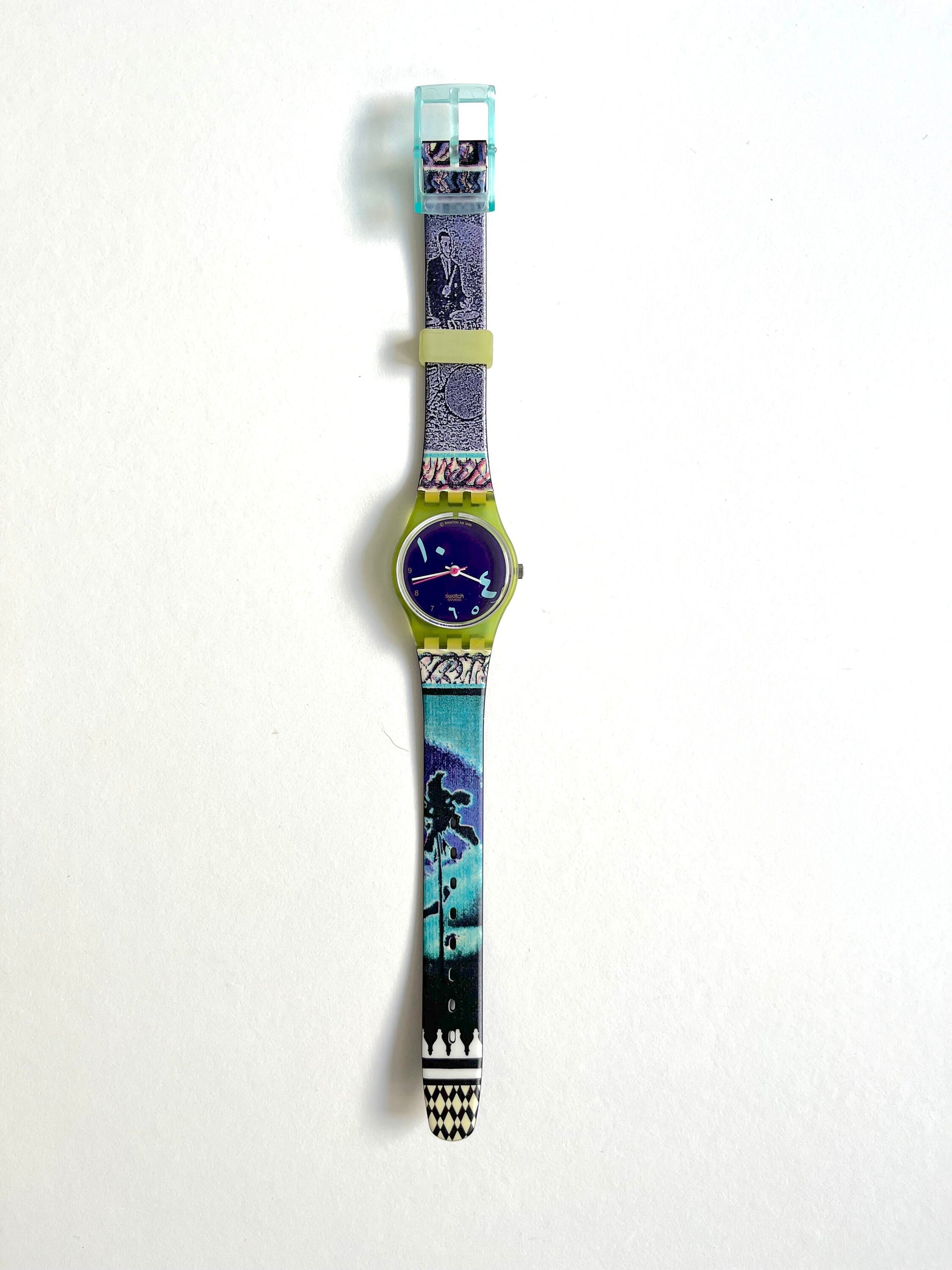 Swatch Lady CASBAH ROCK LN105 (1989)