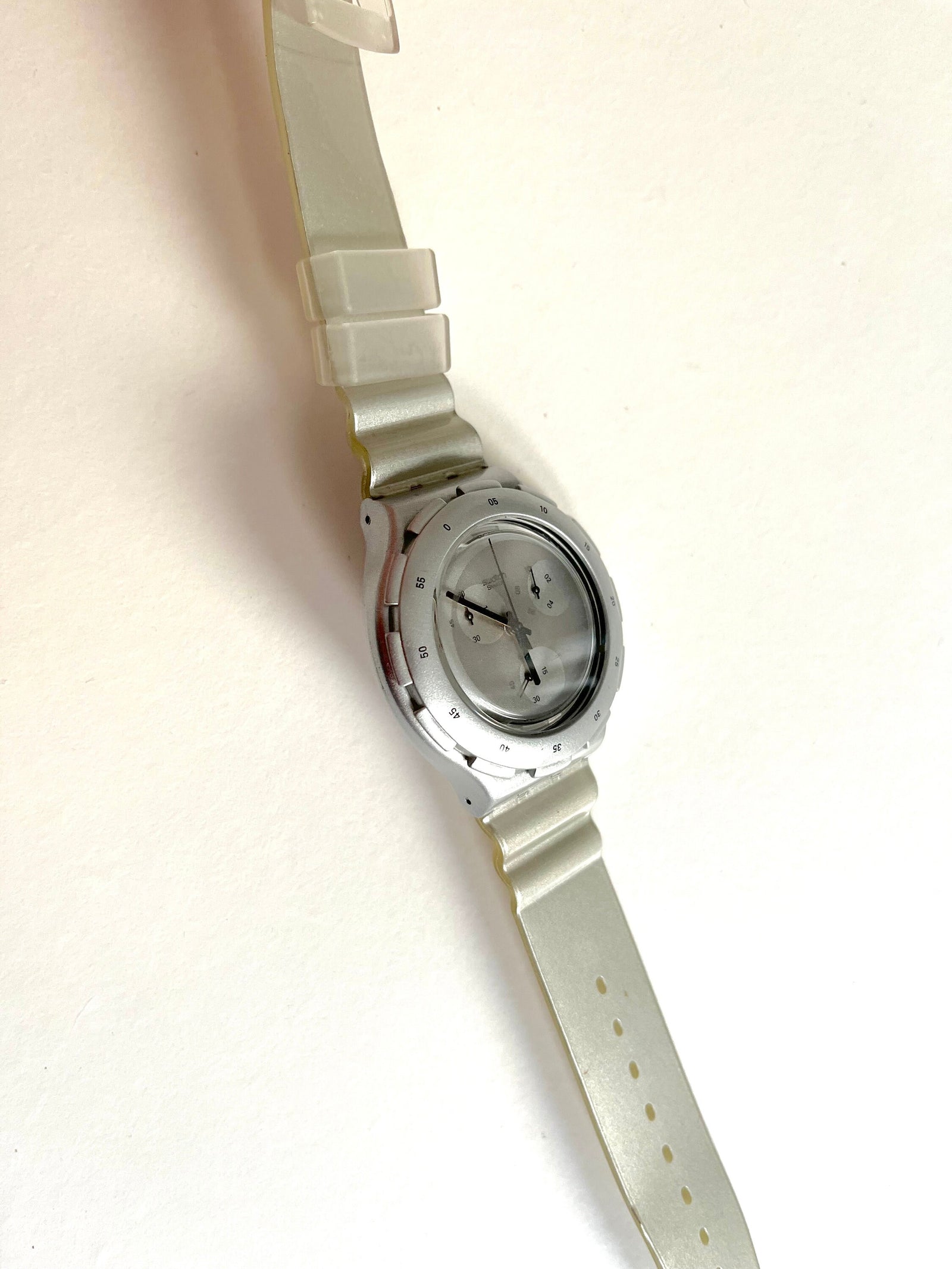 Swatch Aqua Chrono SILVER SBM107 (1997)