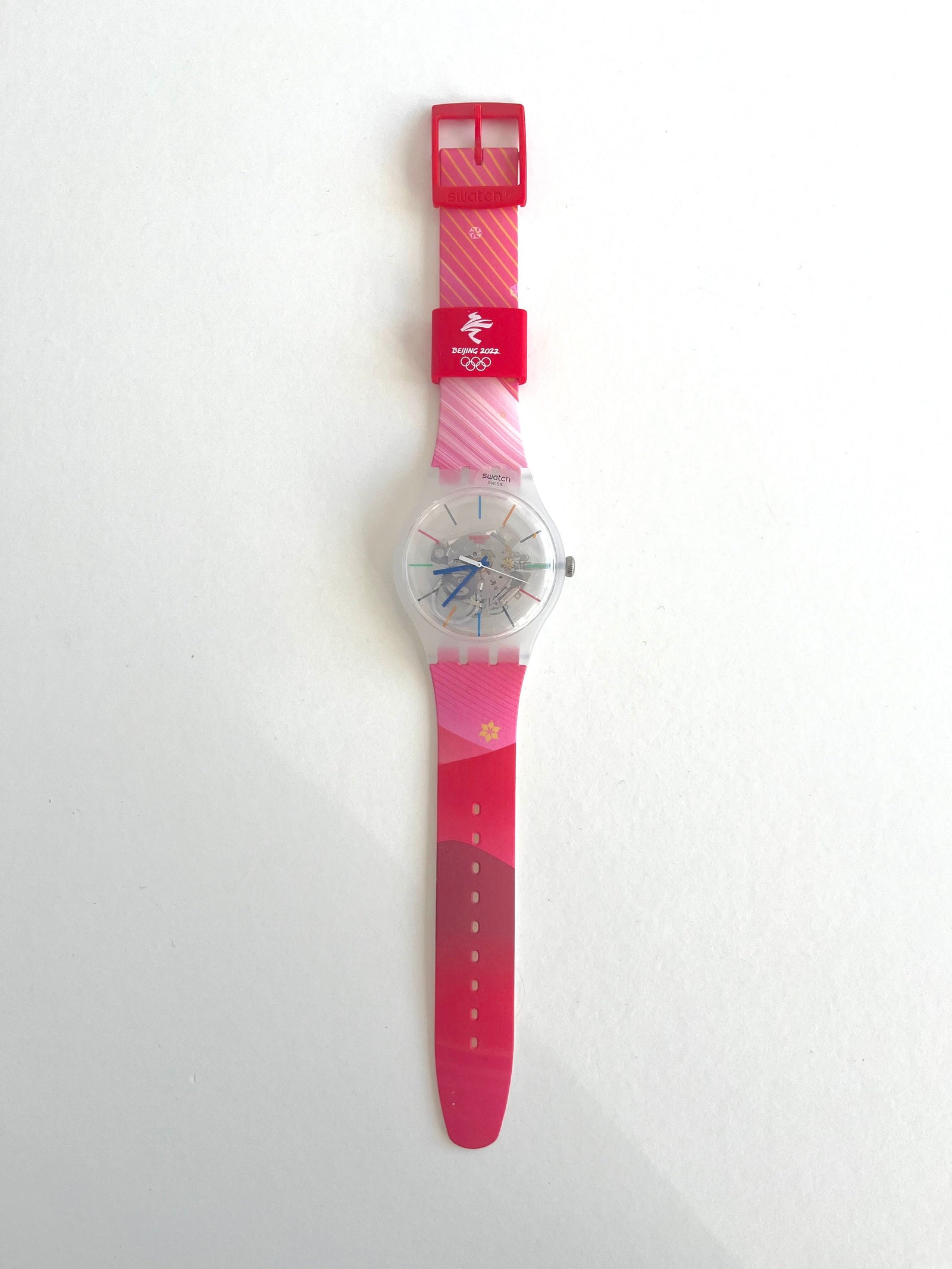 Swatch New Gent Special Red Rivers and Mountains SO29Z105 (2022)