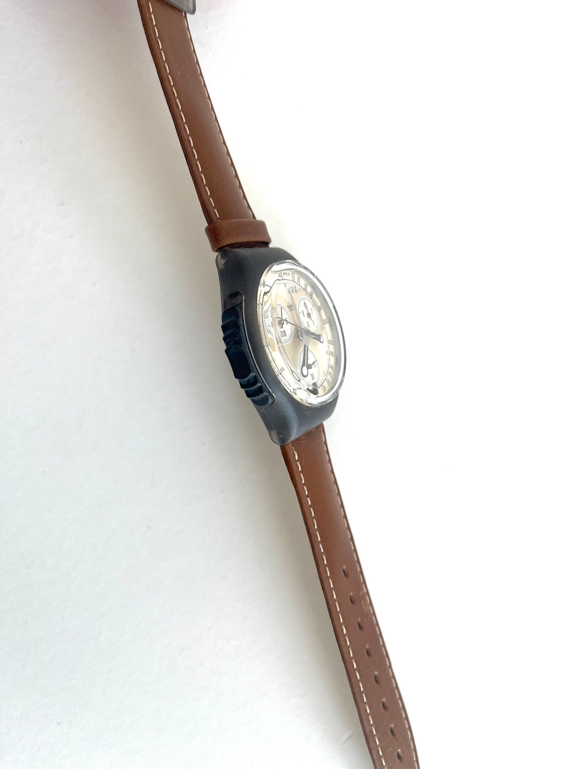 Swatch Chrono Alarm TACHO SOM400 (1999)