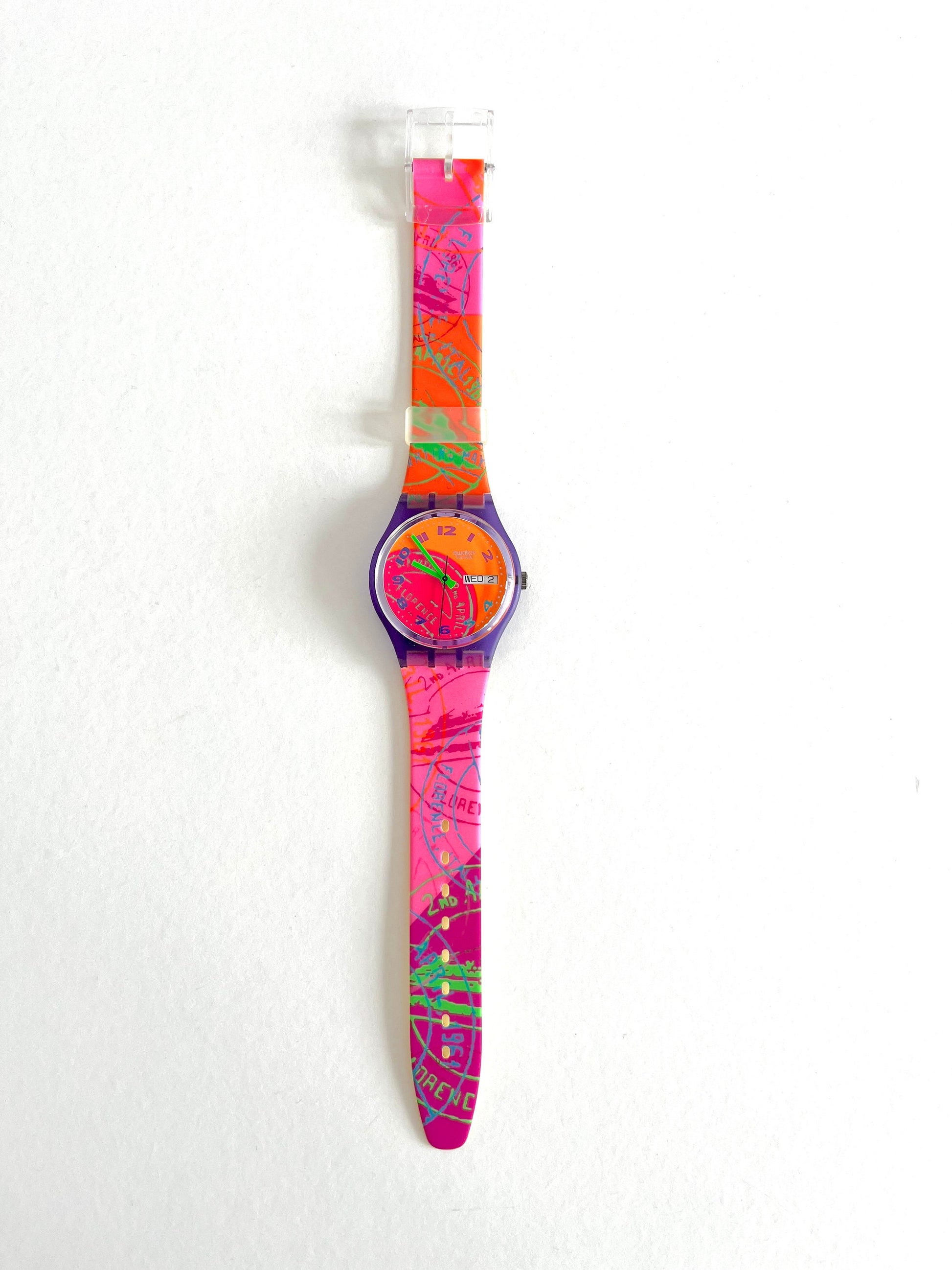 Swatch Gent FLUO SEAL GV700 (1993)