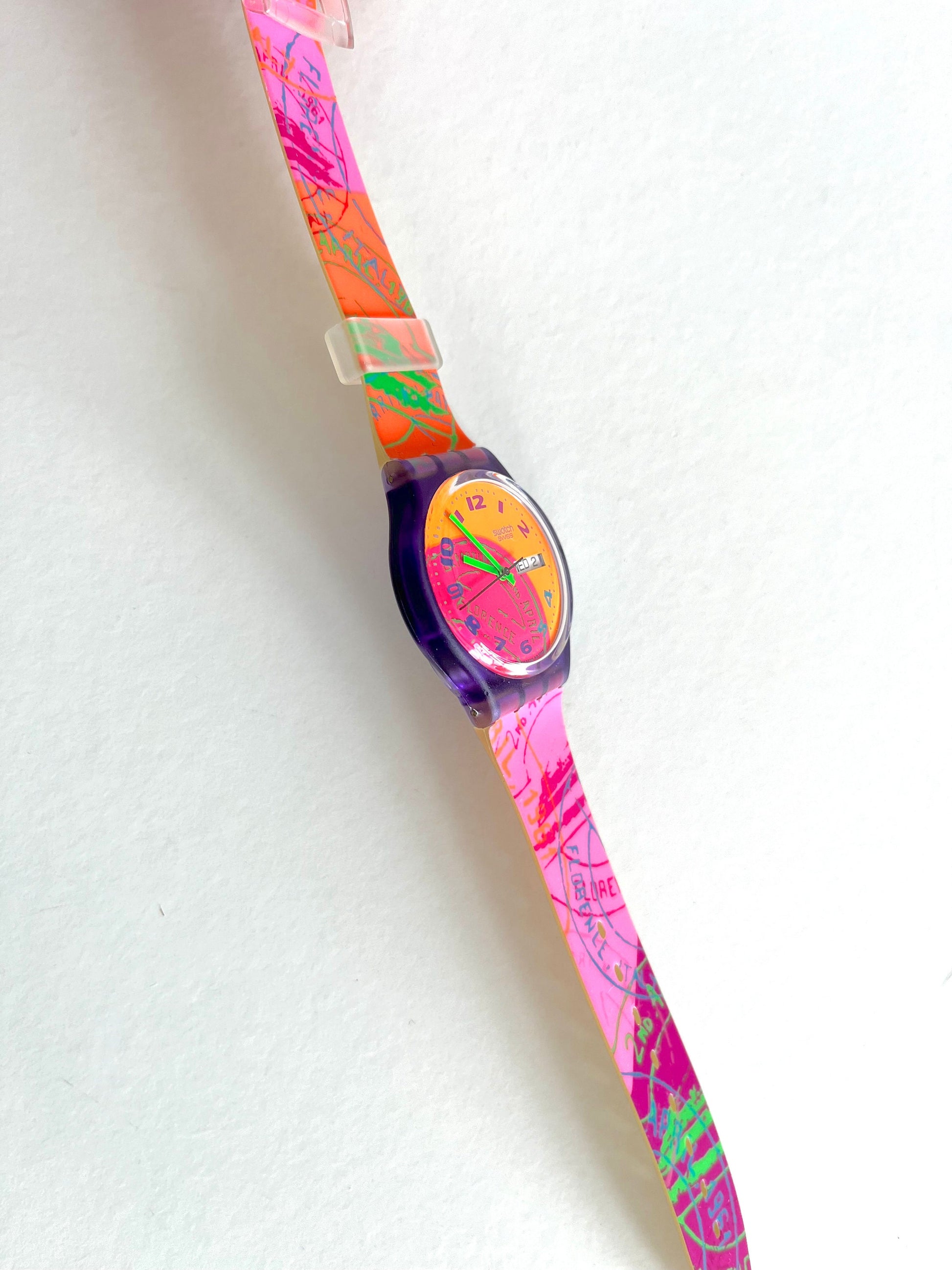 Swatch Gent FLUO SEAL GV700 (1993)