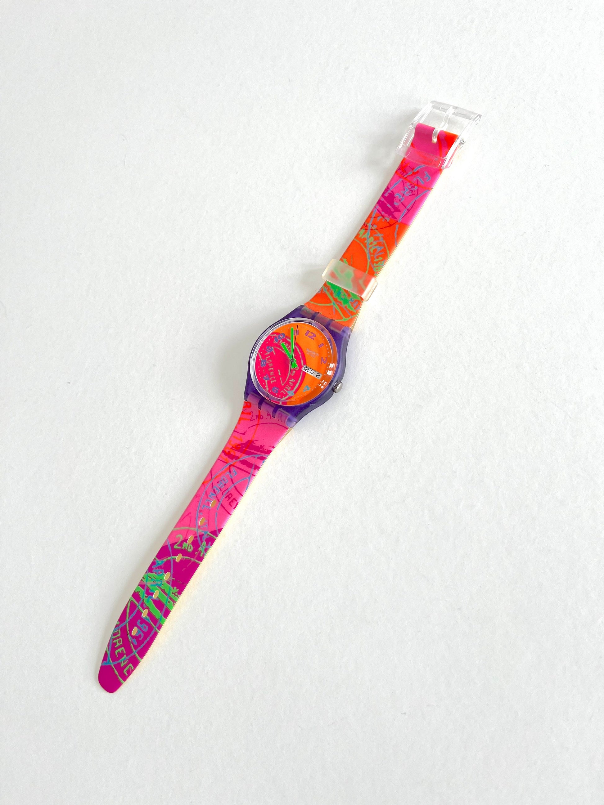 Swatch Gent FLUO SEAL GV700 (1993)