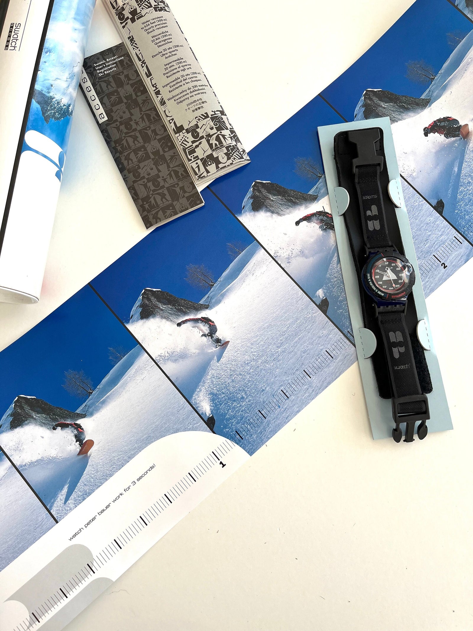 Swatch Scuba 200 Access FREERIDE SHN101S (1998)