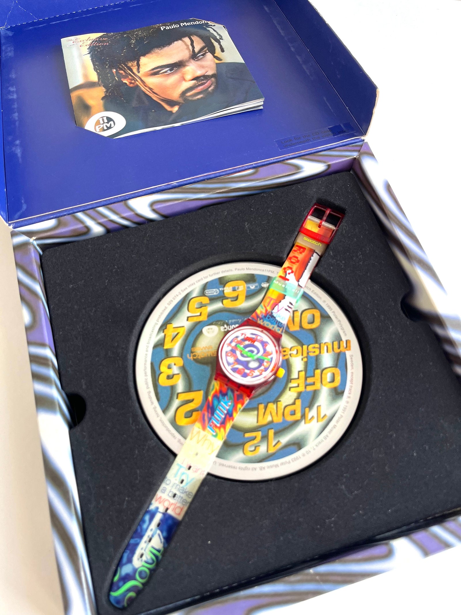 Swatch Special Musicall 11PM by Paolo Mendonca SLZ103 (1995)