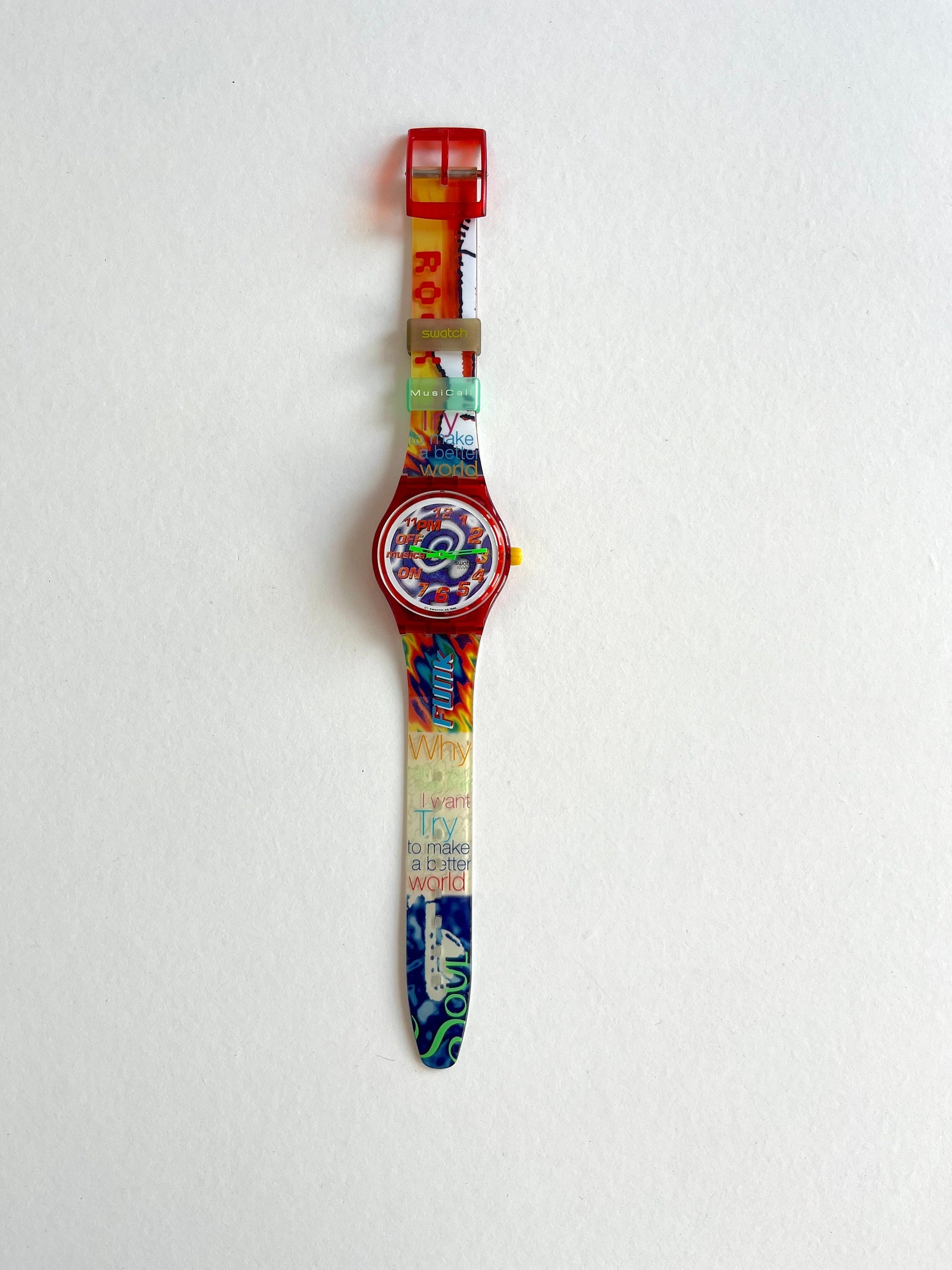 Swatch Special Musicall 11PM by Paolo Mendonca SLZ103 (1995)