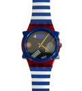 Swatch GUARD TOO Dark Blue For 34mm Watches