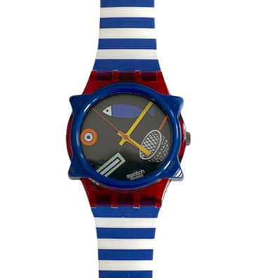 Swatch GUARD TOO Dark Blue For 34mm Watches