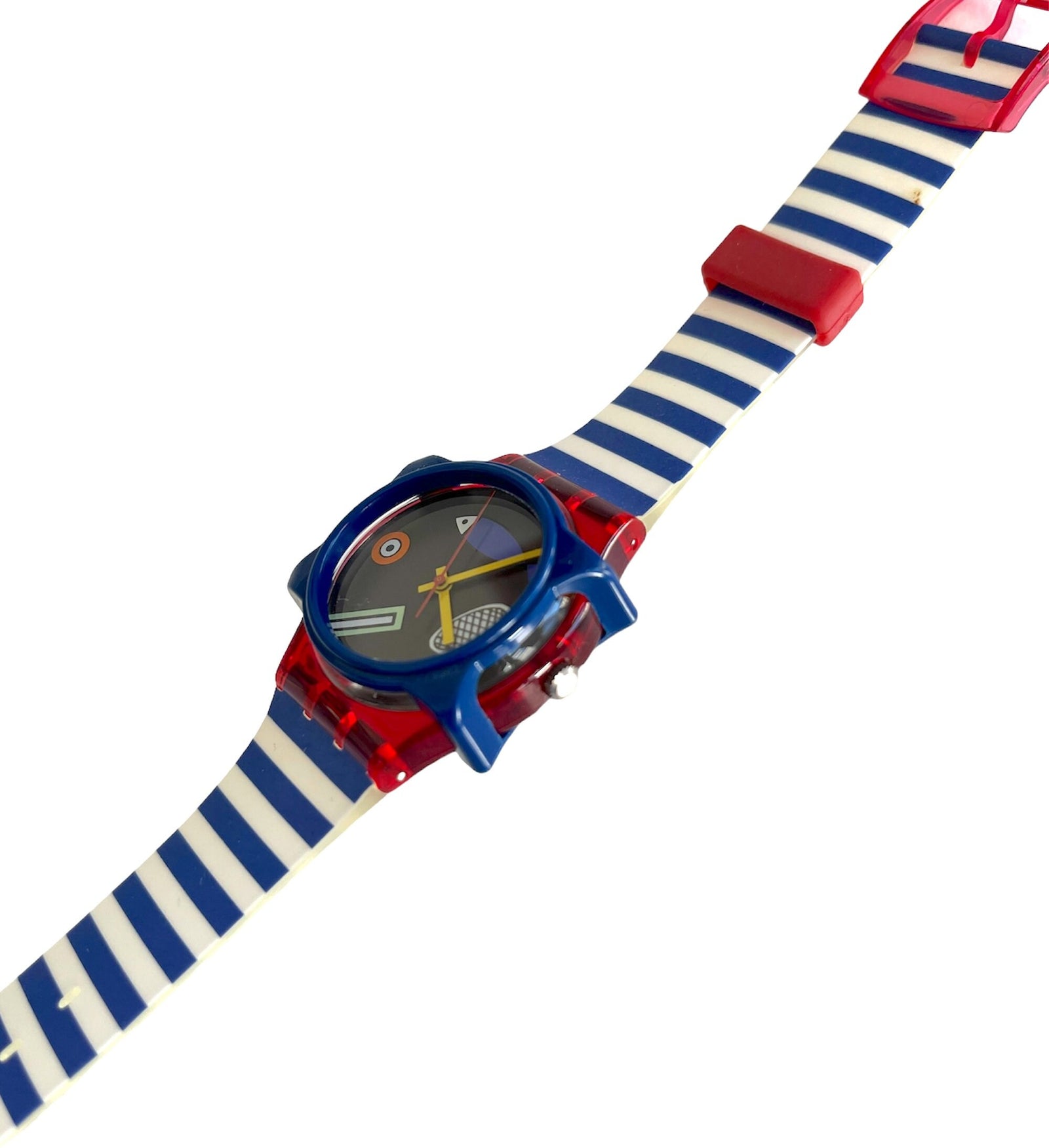 Swatch GUARD TOO Dark Blue For 34mm Watches
