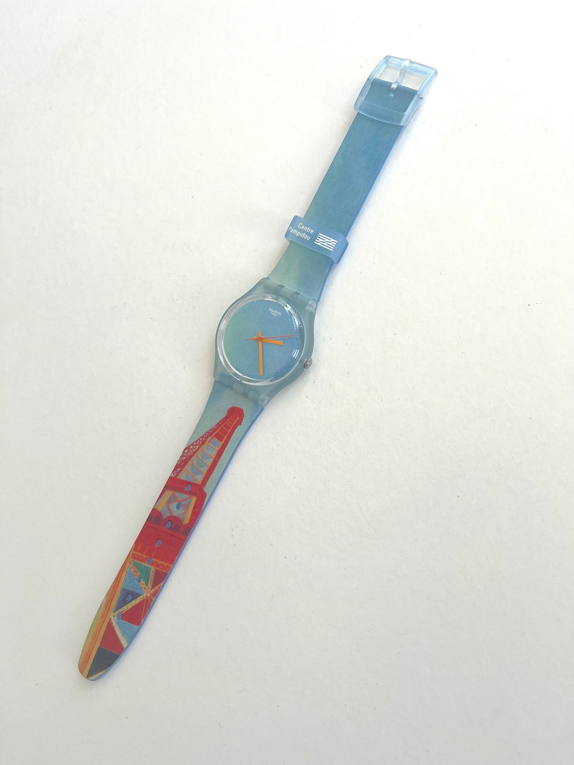 Swatch Gent Special Robert DELAUNAY GZ357 (1990)