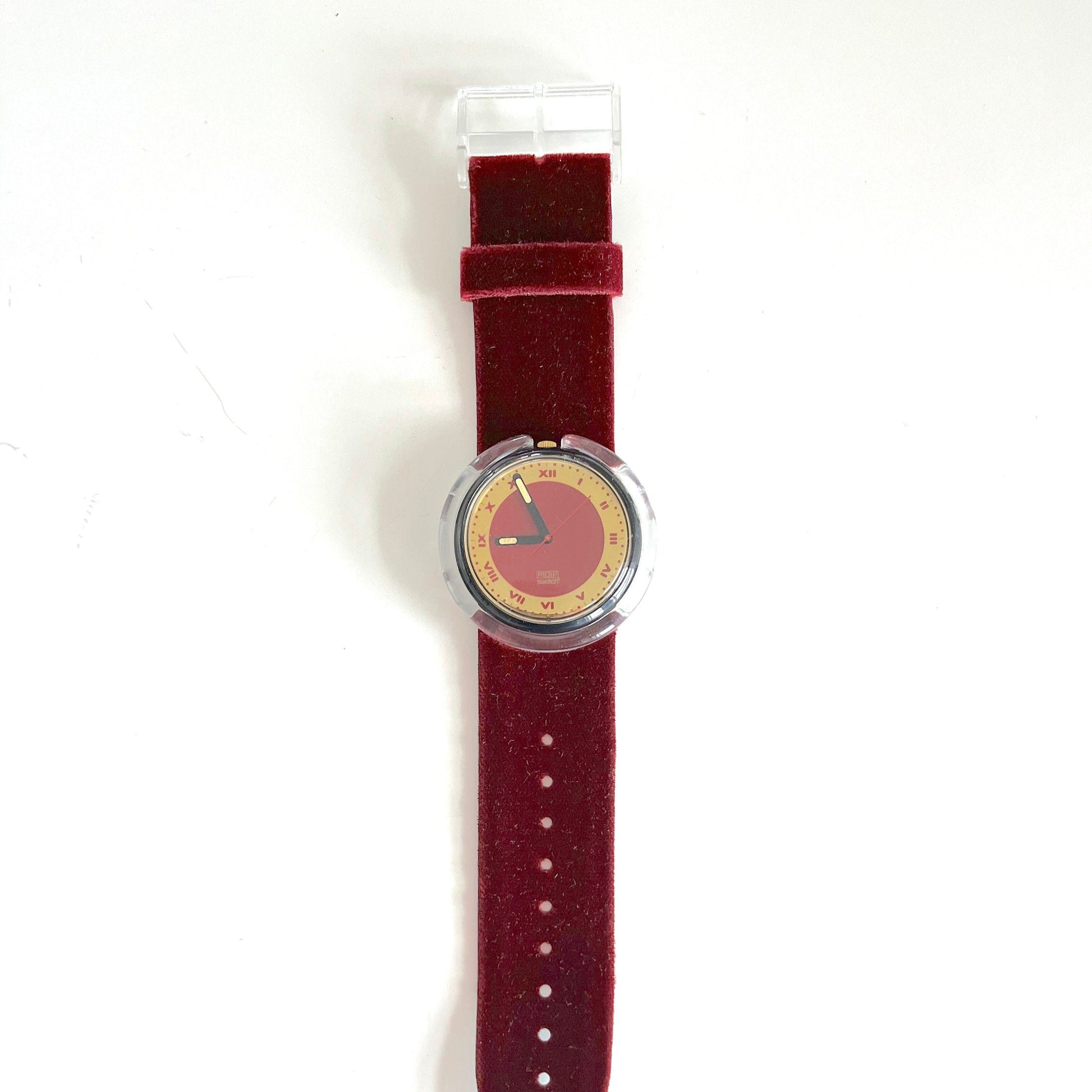 Pop Swatch Red Velvet PWB160 (1991)