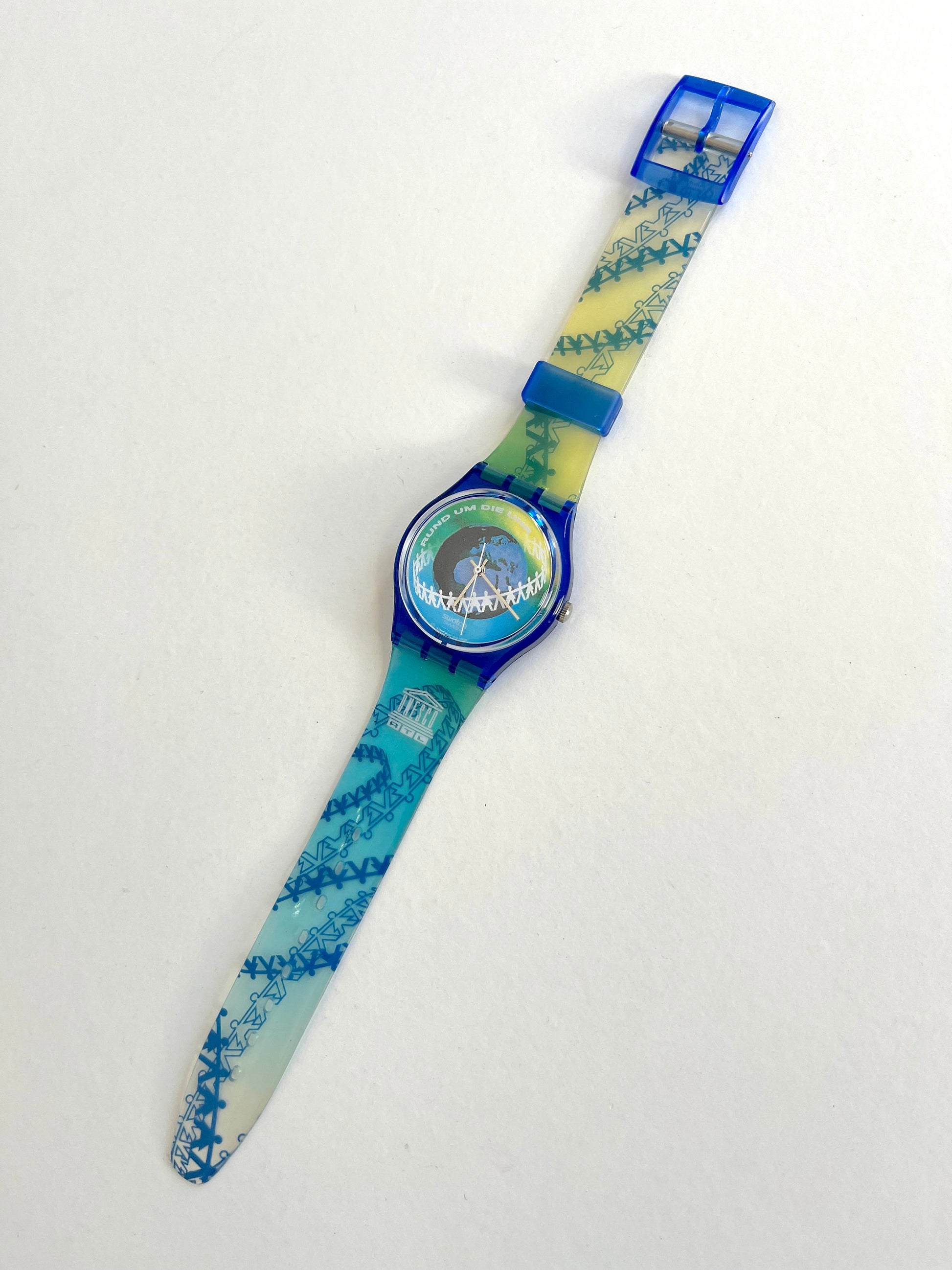 Swatch Gent Special RUND UM DIE UHR (Unesco) GZ153 (1996)