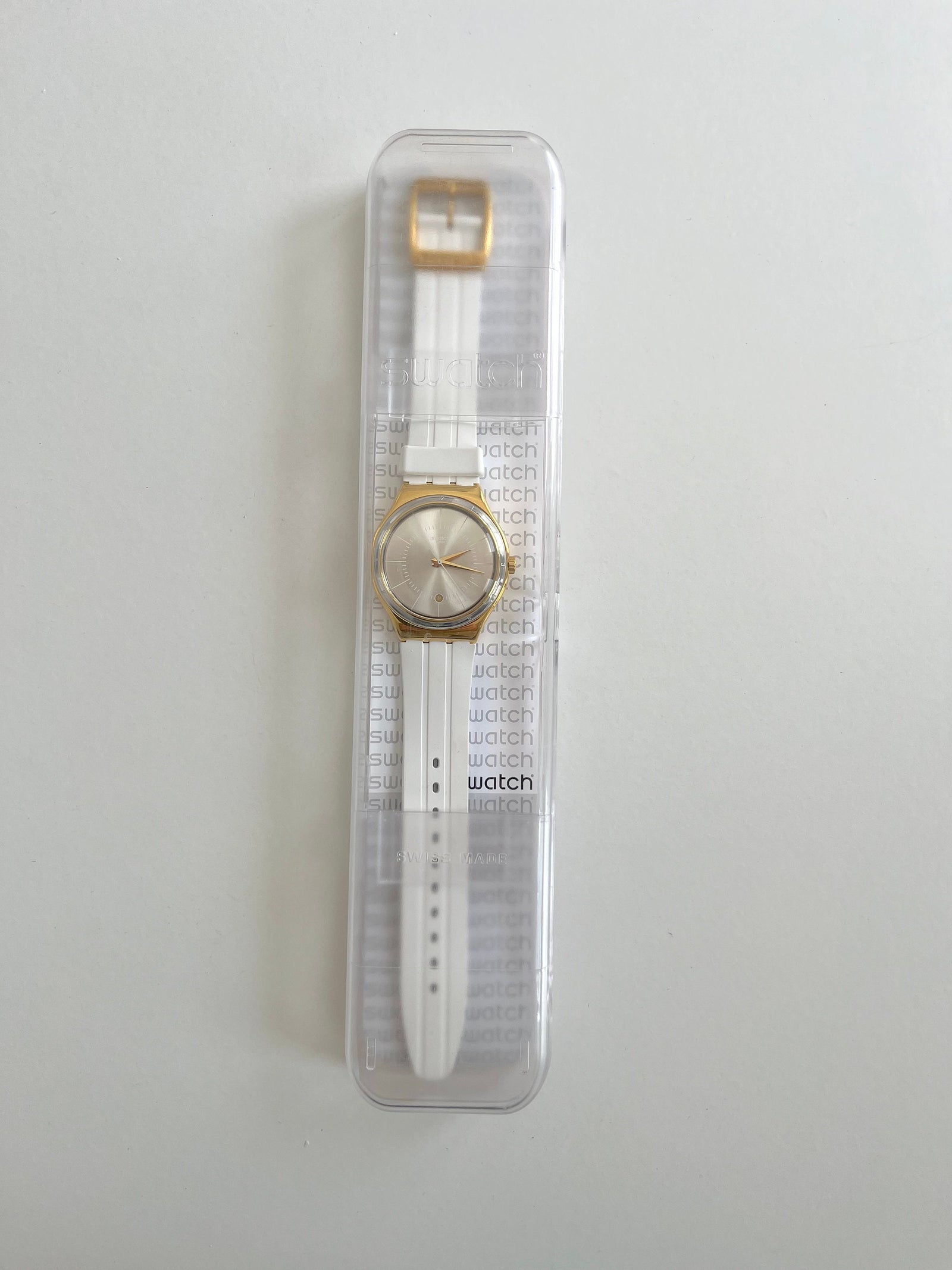 Swatch Irony Big Classic WHITELINER YWG401