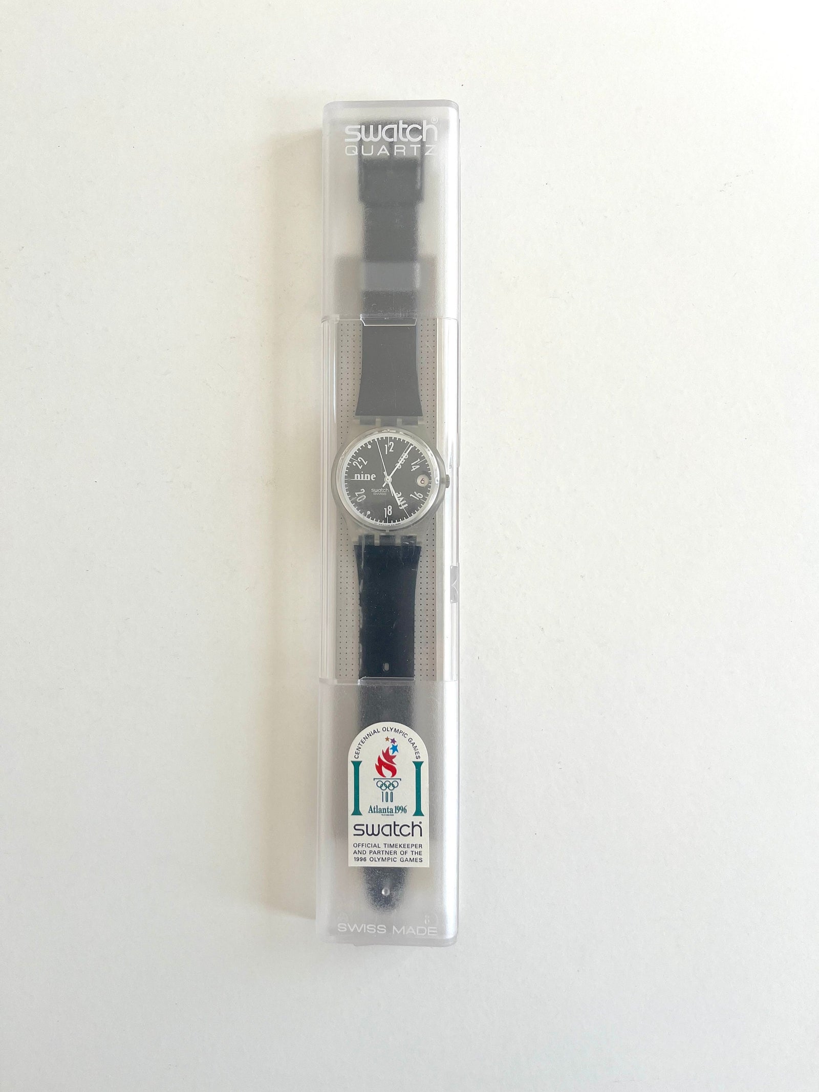 Swatch Gent Black Jet GK406 (1996)