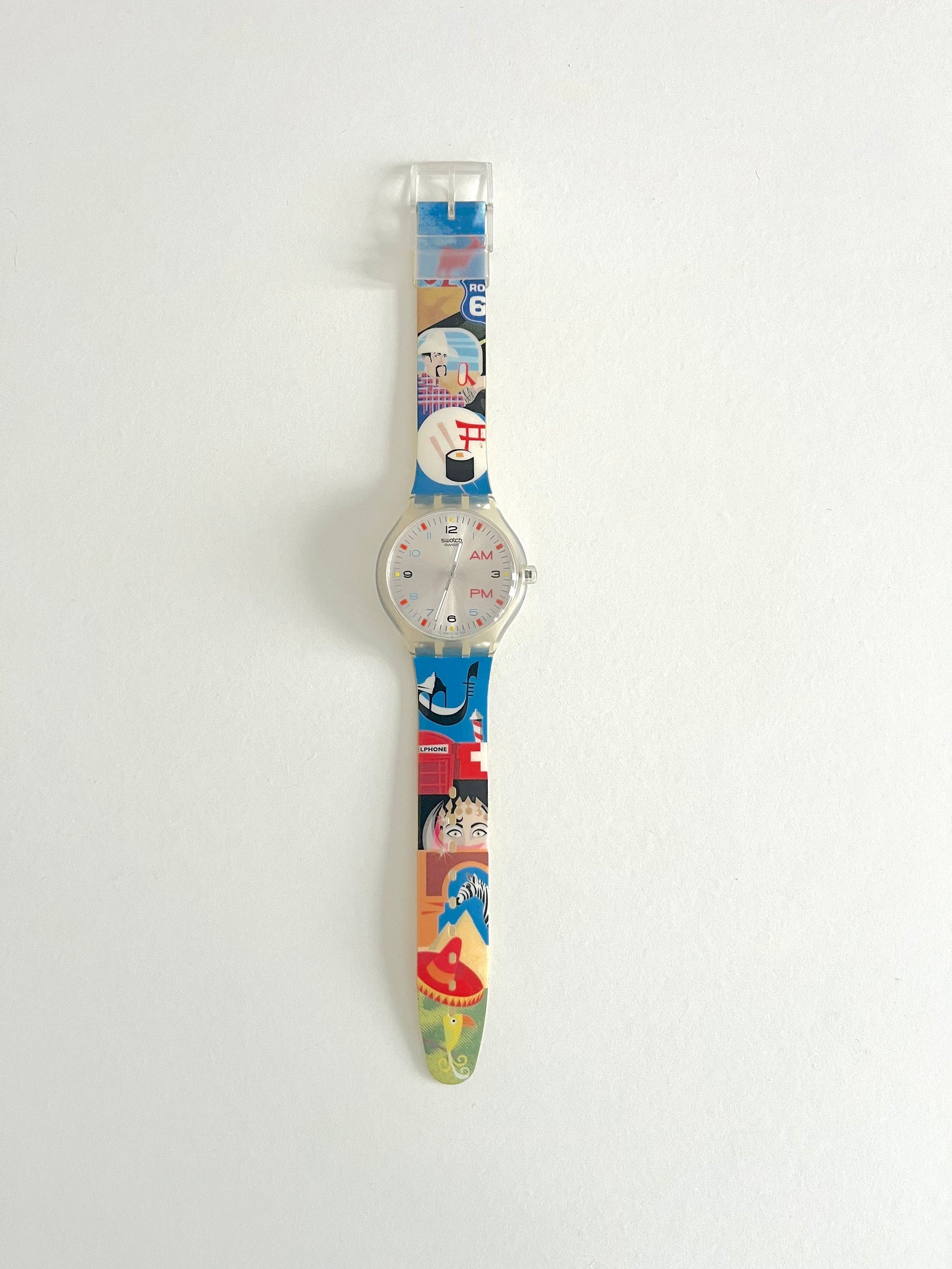 Swatch Touch Bi-Timer GLOBAL HOUR STBK102 (2005)