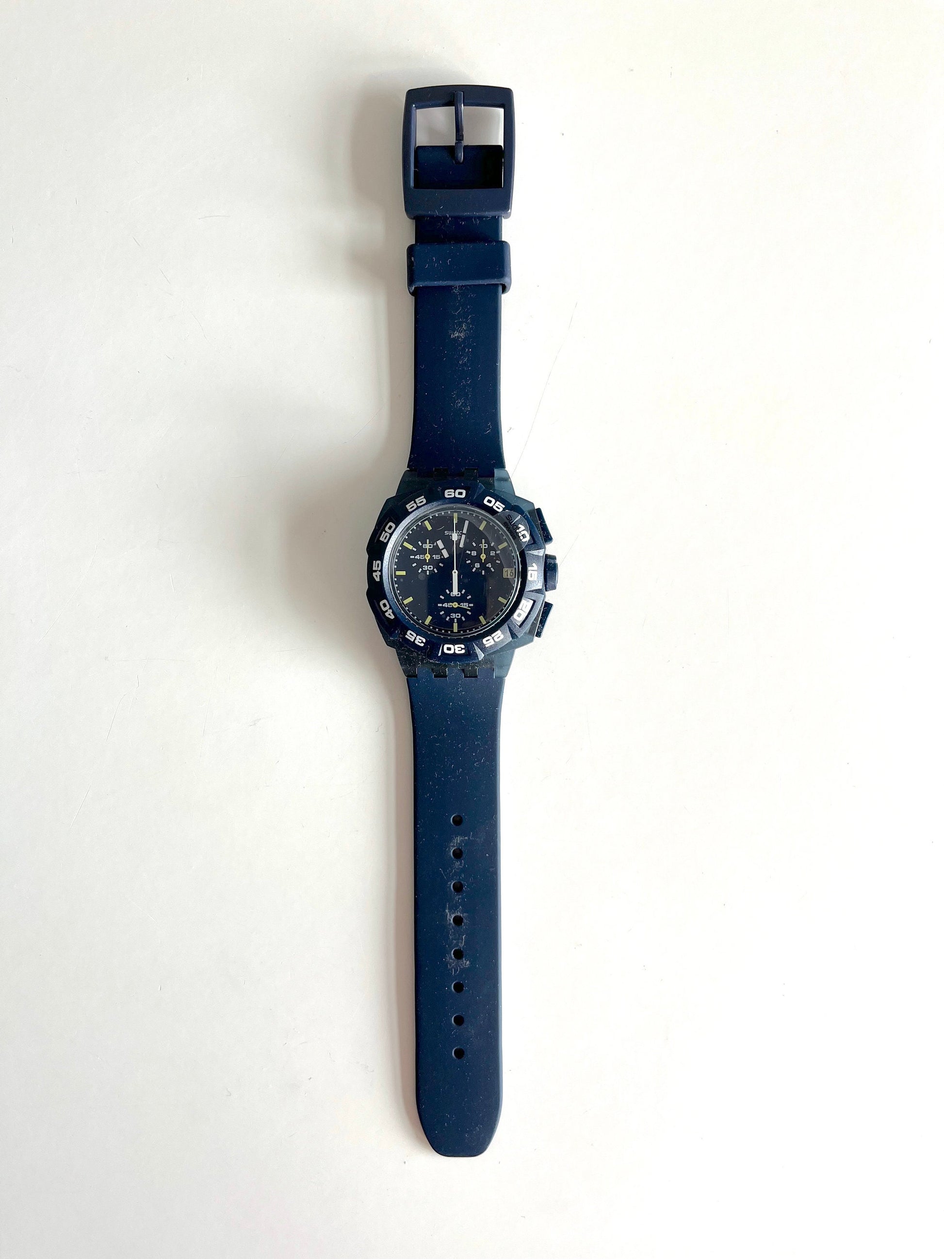 Swatch New Chrono BLUE HERO SUIN4020 (2017)