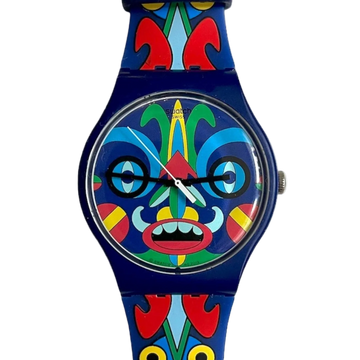 Swatch New Gent KUKULAKUKU by Mika SUOZ171 (2013)
