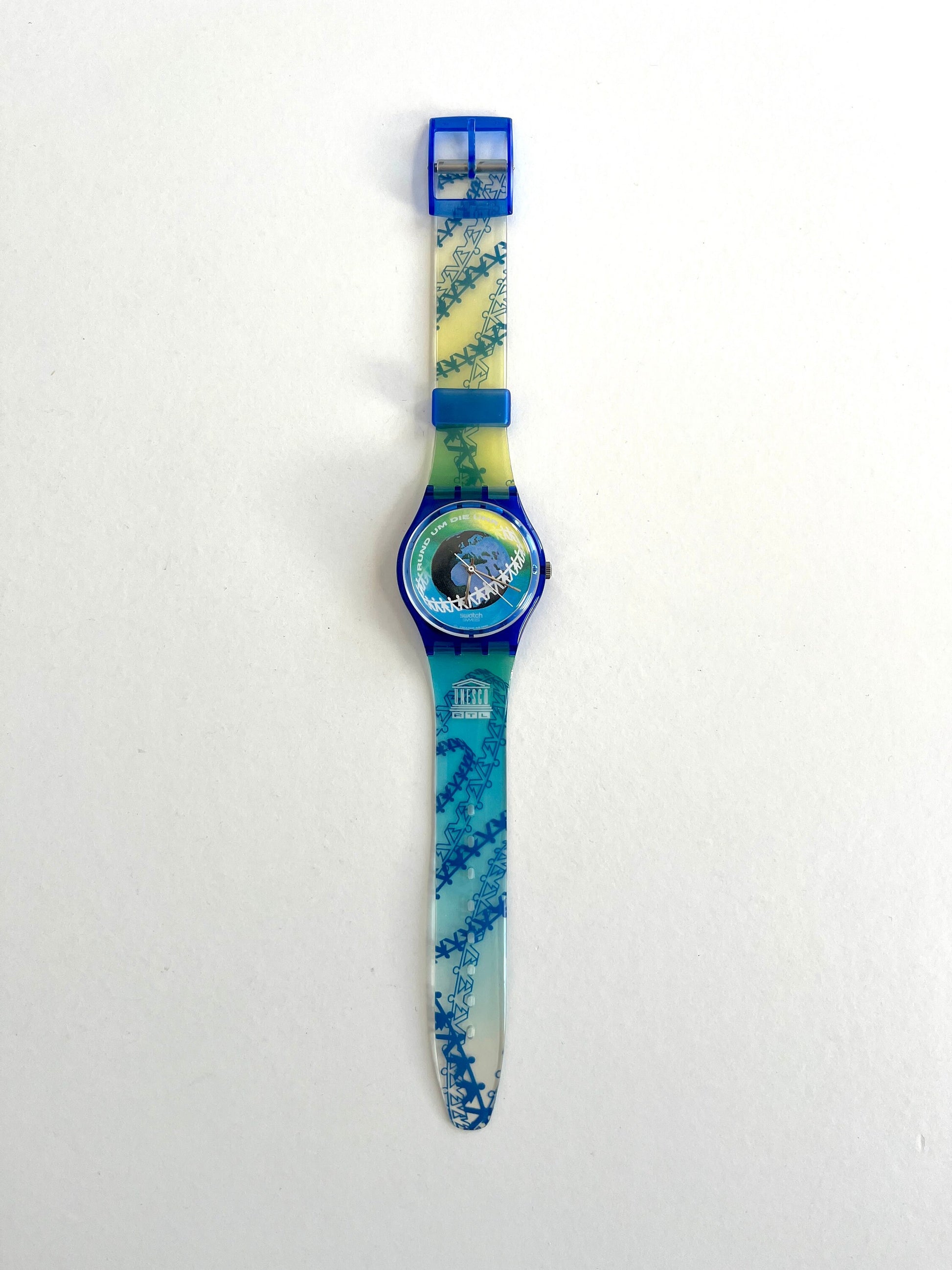 Swatch Gent Special RUND UM DIE UHR (Unesco) GZ153 (1996)