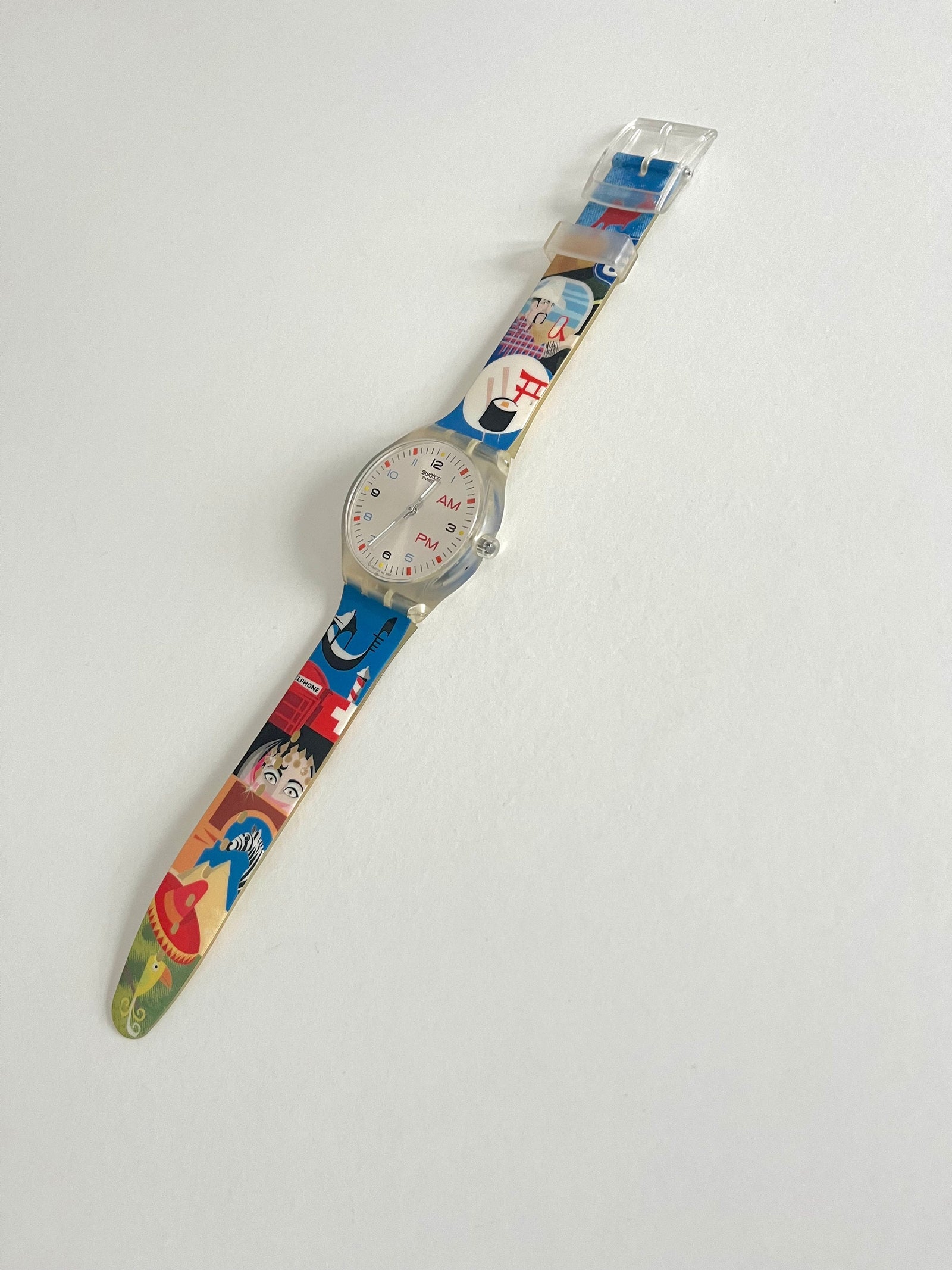 Swatch Touch Bi-Timer GLOBAL HOUR STBK102 (2005)