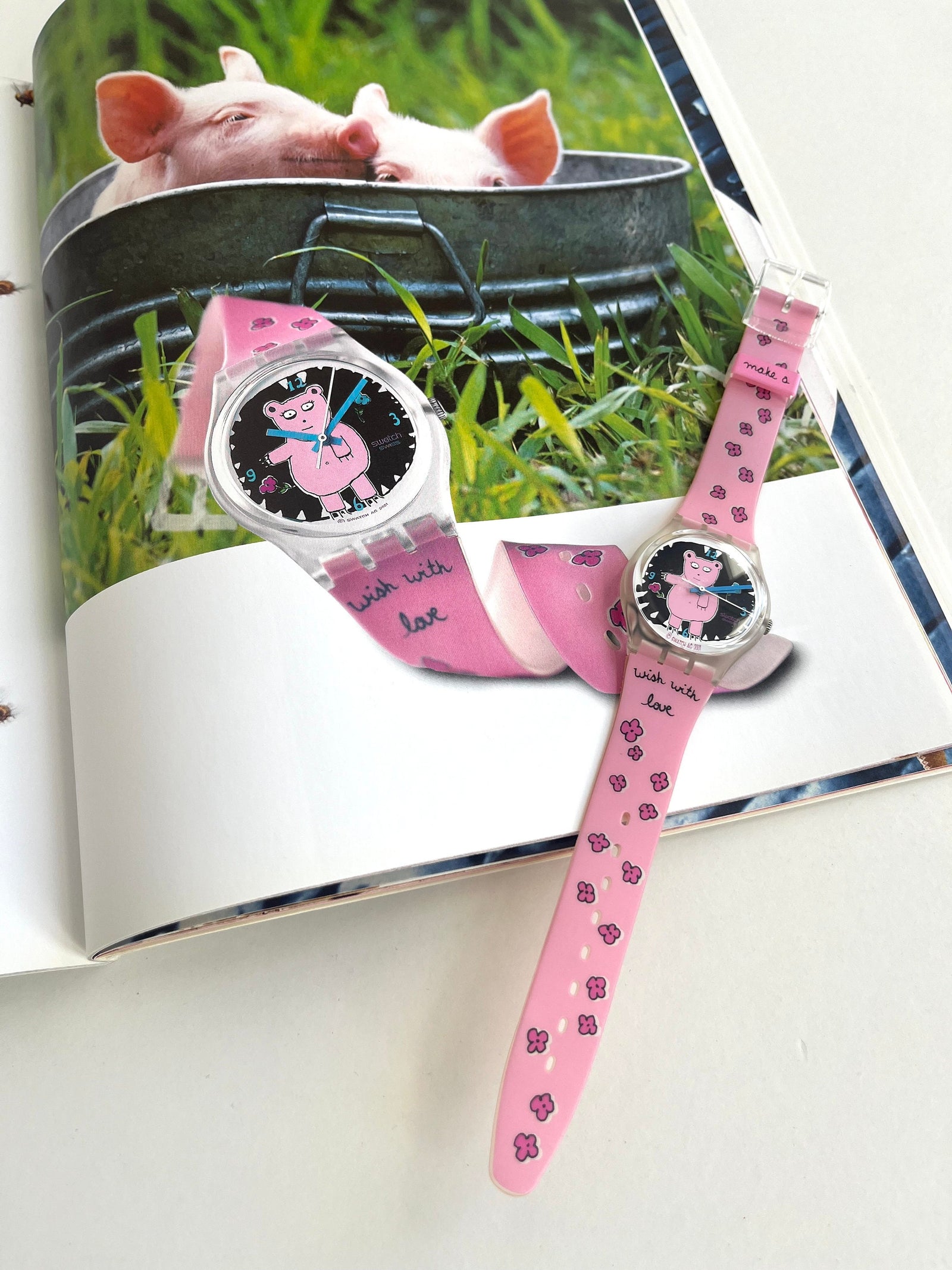 Swatch Gent PIGGY THE BEAR GK367 (2002)